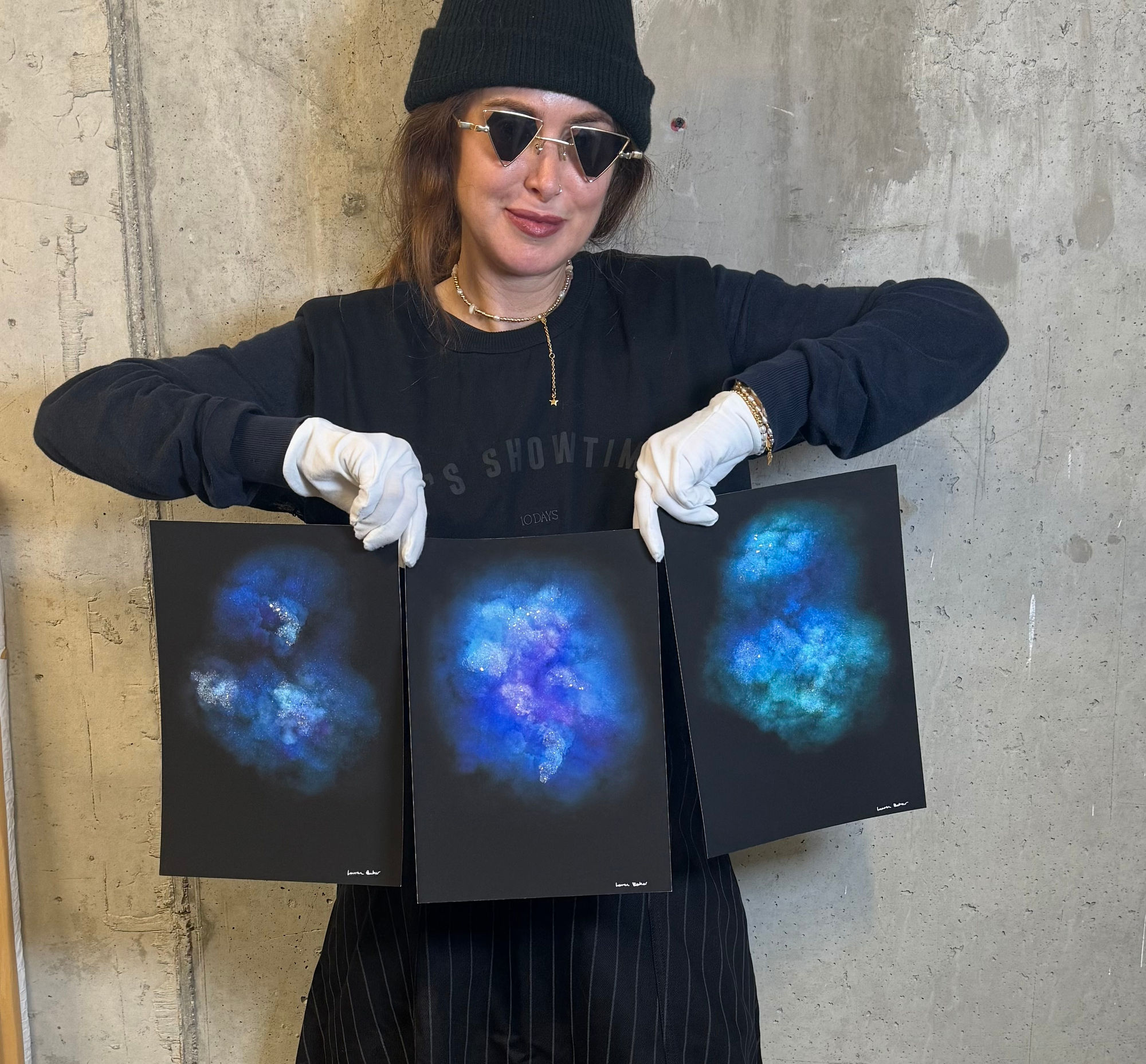 Lauren Baker, .Three Galaxy Tests A4 PP - £180