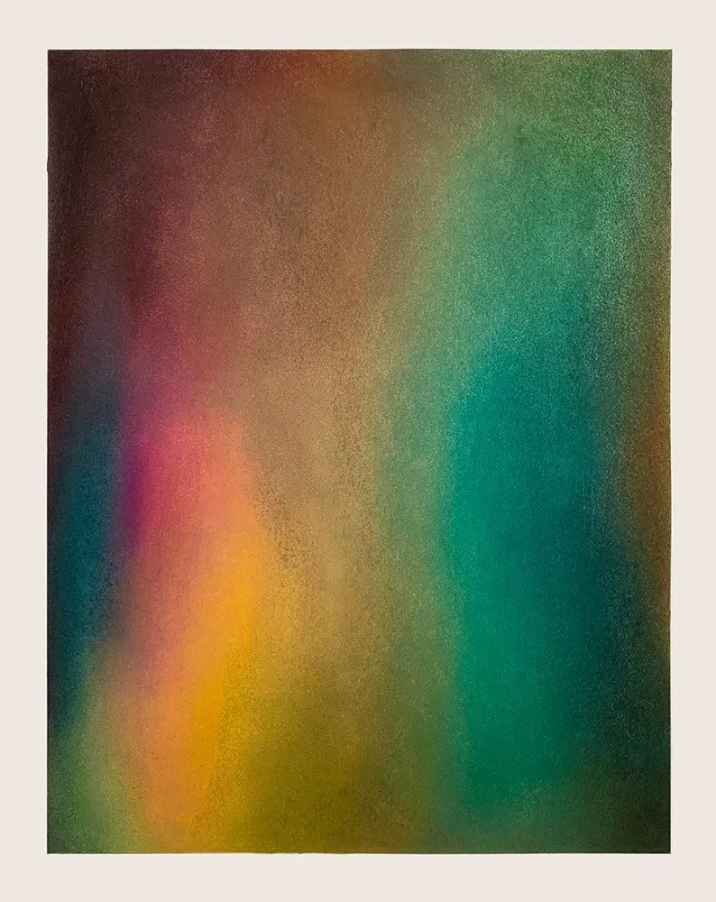 Diane Benoit du Rey, Vibrations (Pastels 1), 2022