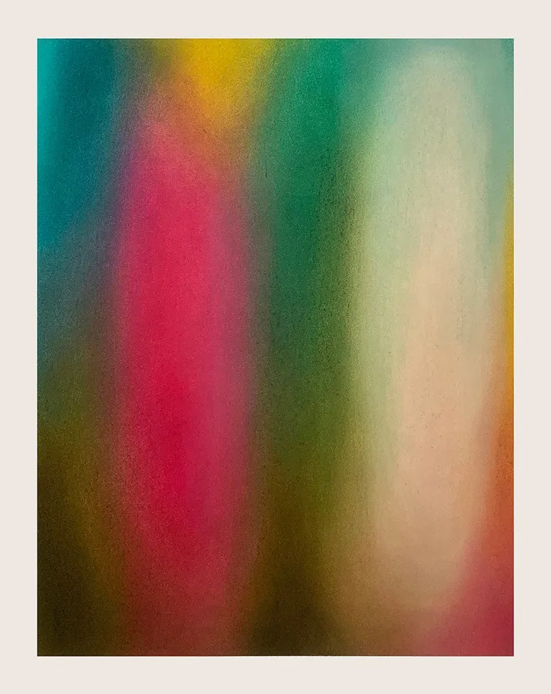 Diane Benoit du Rey, Vibrations (Pastels 3), 2022