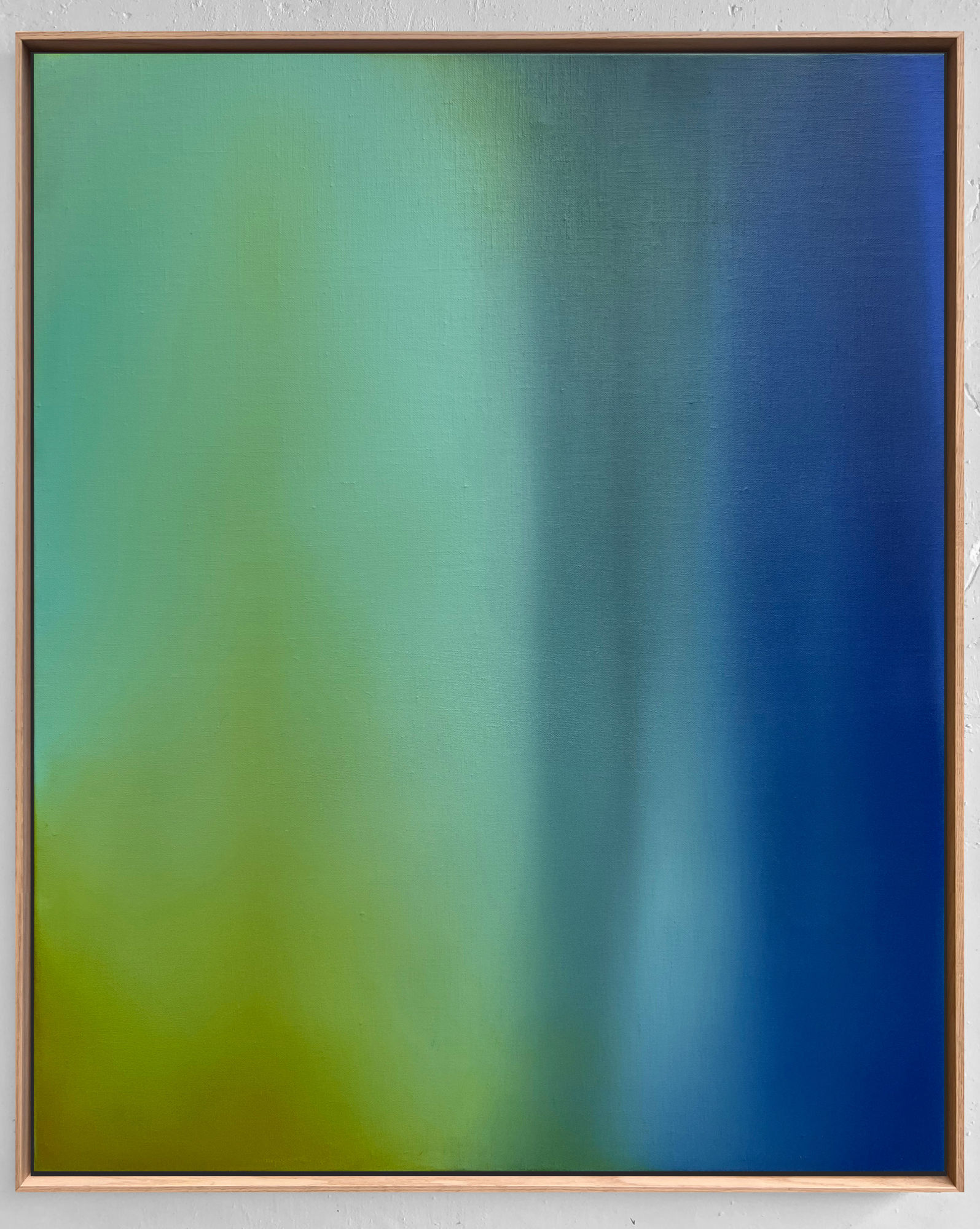Diane Benoit du Rey, Coulée (vert/bleu), 2022