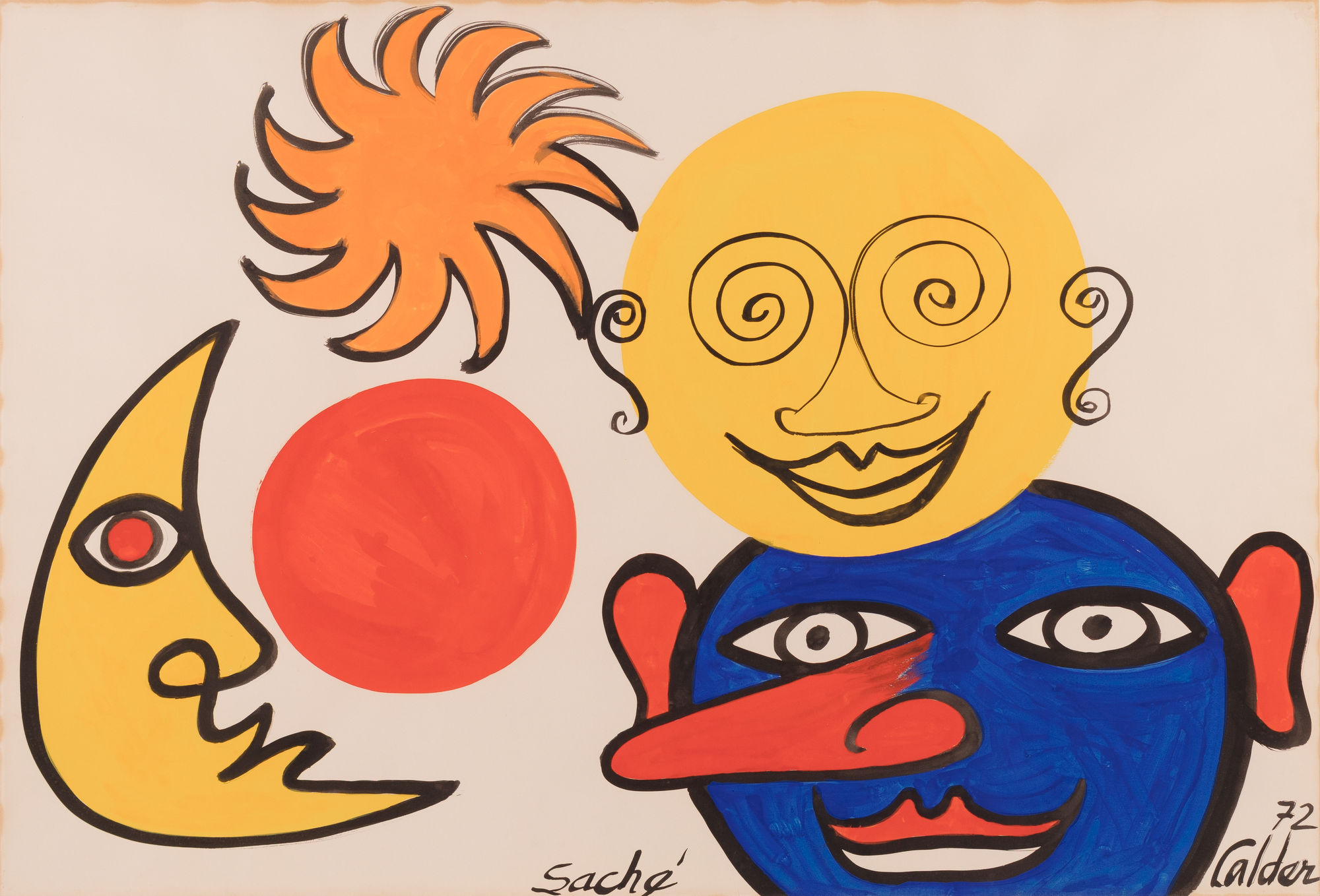 Alexander Calder, 'Saché', 1972