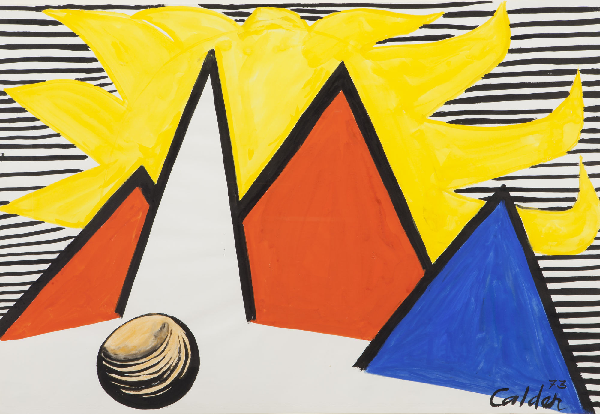 Alexander Calder, Great Yellow Sun, 1973