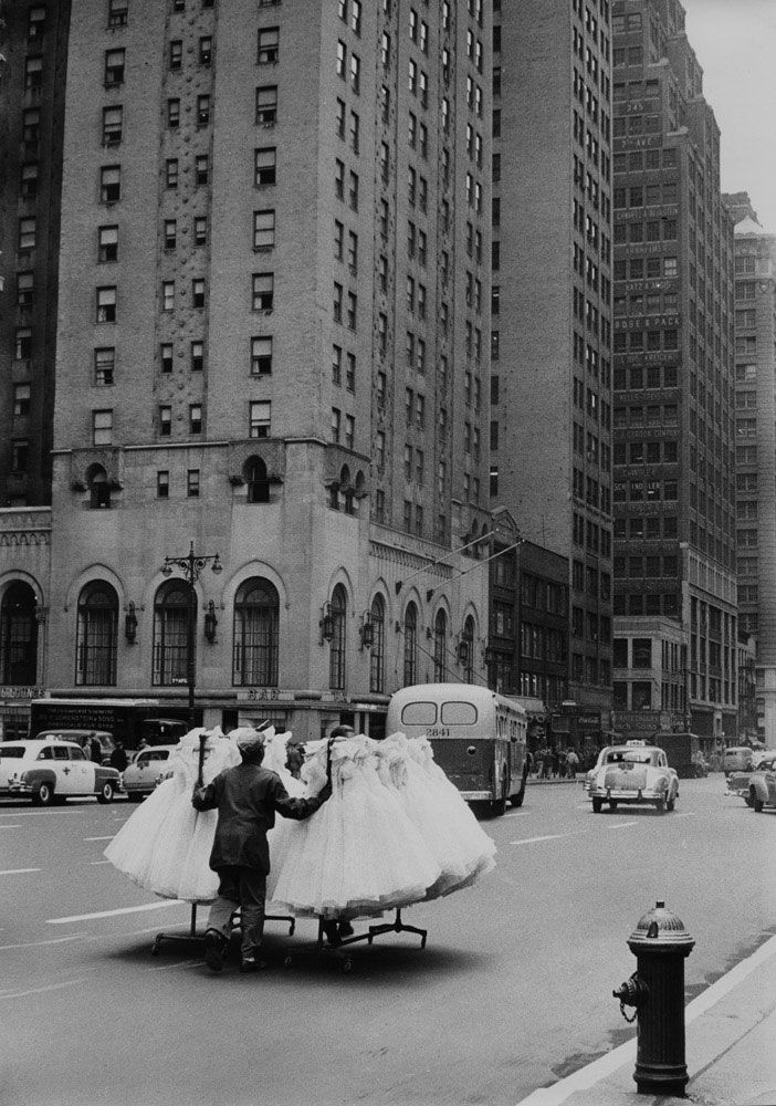 Sabine Weiss New York Tirage gélatino-argentique postérieur 24 x 36 cm Dim. papier: 30 x 40 cm