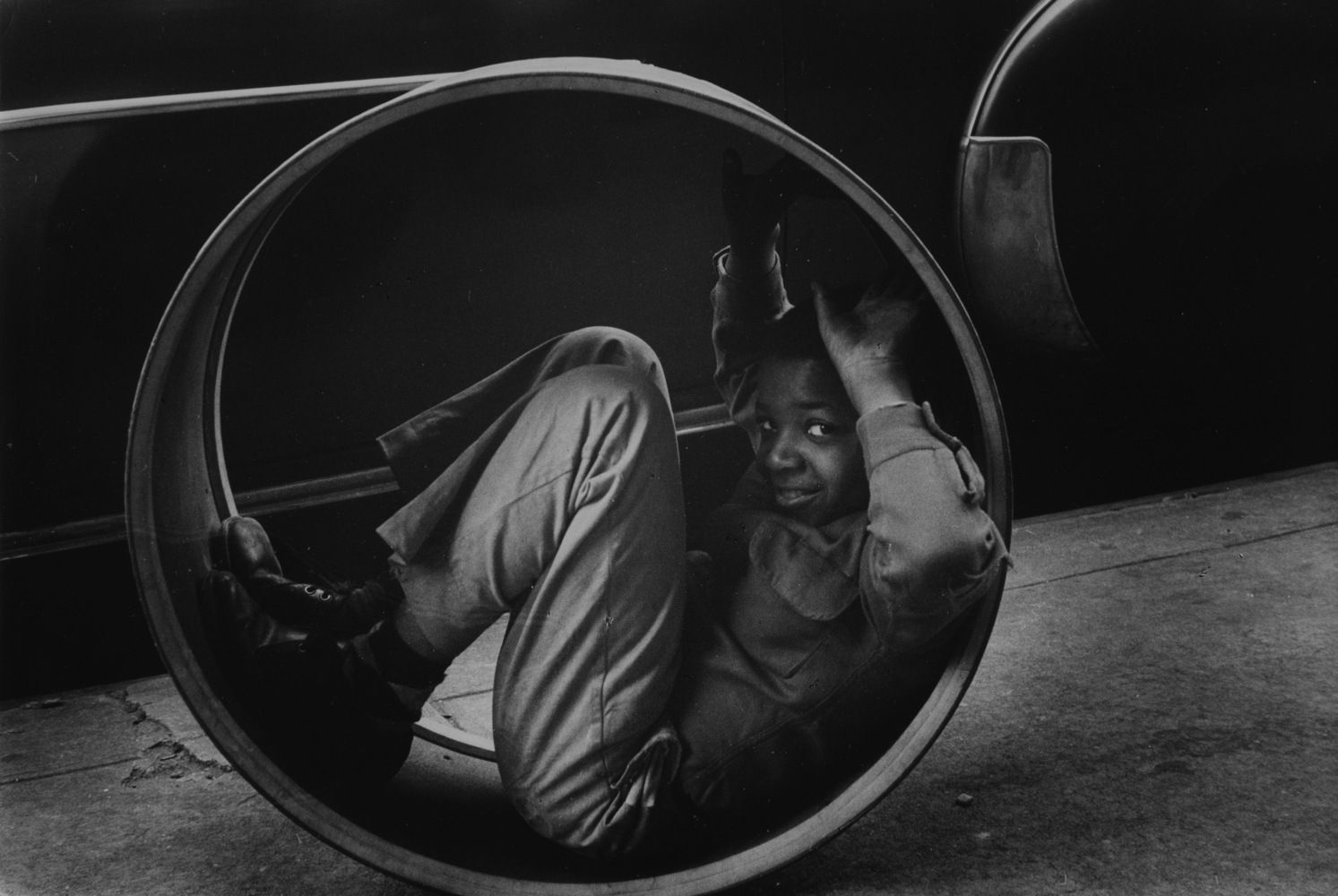 Sabine Weiss New York Tirage gélatino-argentique postérieur Dim. papier: 30 x 40 cm