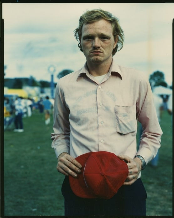 Bruce Wrighton, Man with red hat #2, 1987