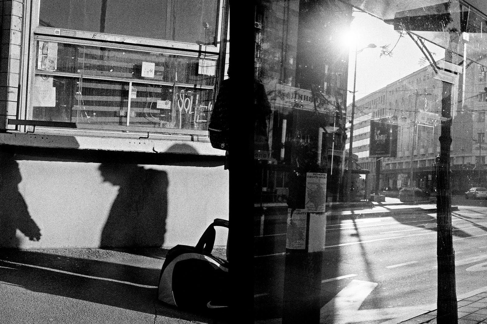 Jean-Christophe Béchet Belgrade, Serbie Tirage gélatino-argentique, réalisé par l'artiste 16,7 x 26,2 cm Dim. papier: 24 x 30 cm