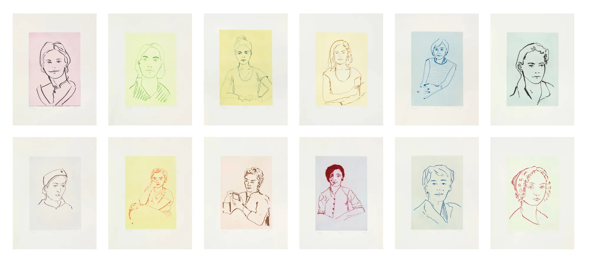 Thomas Schütte, Twelve Portraits, 2014