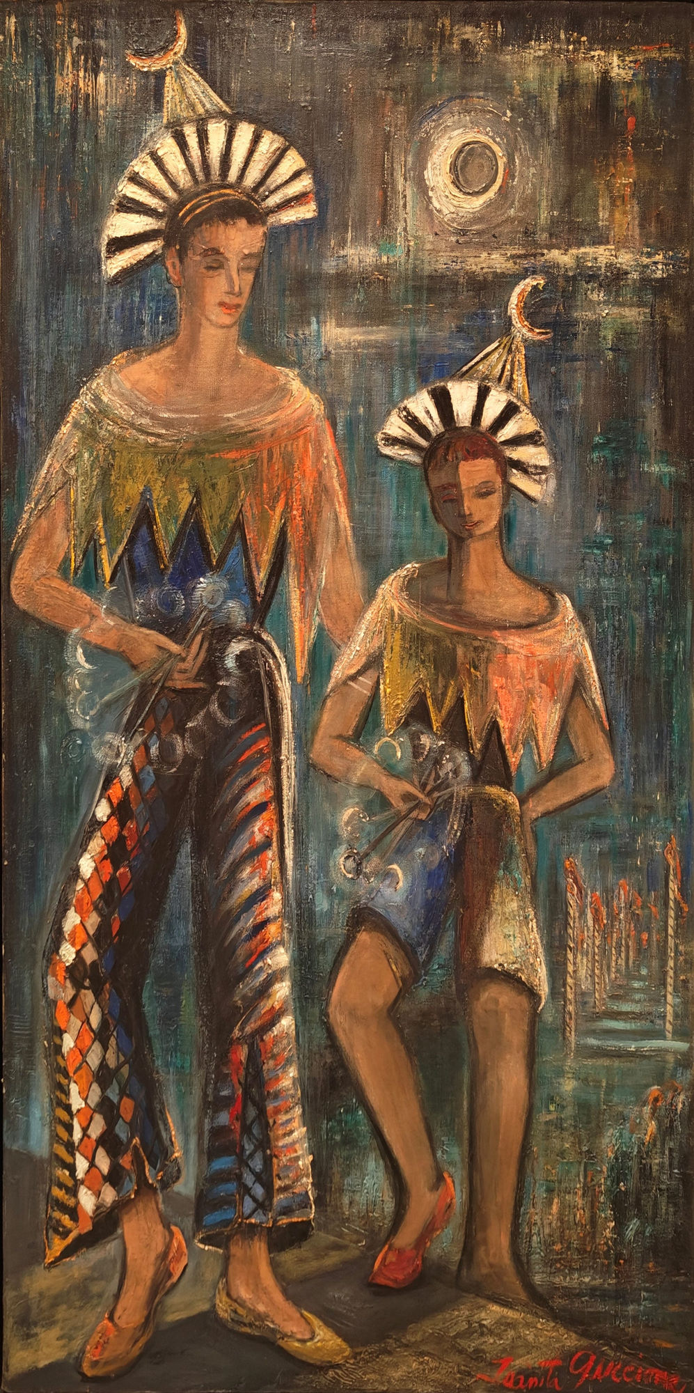 Juanita Guccione, Brothers, c. 1949