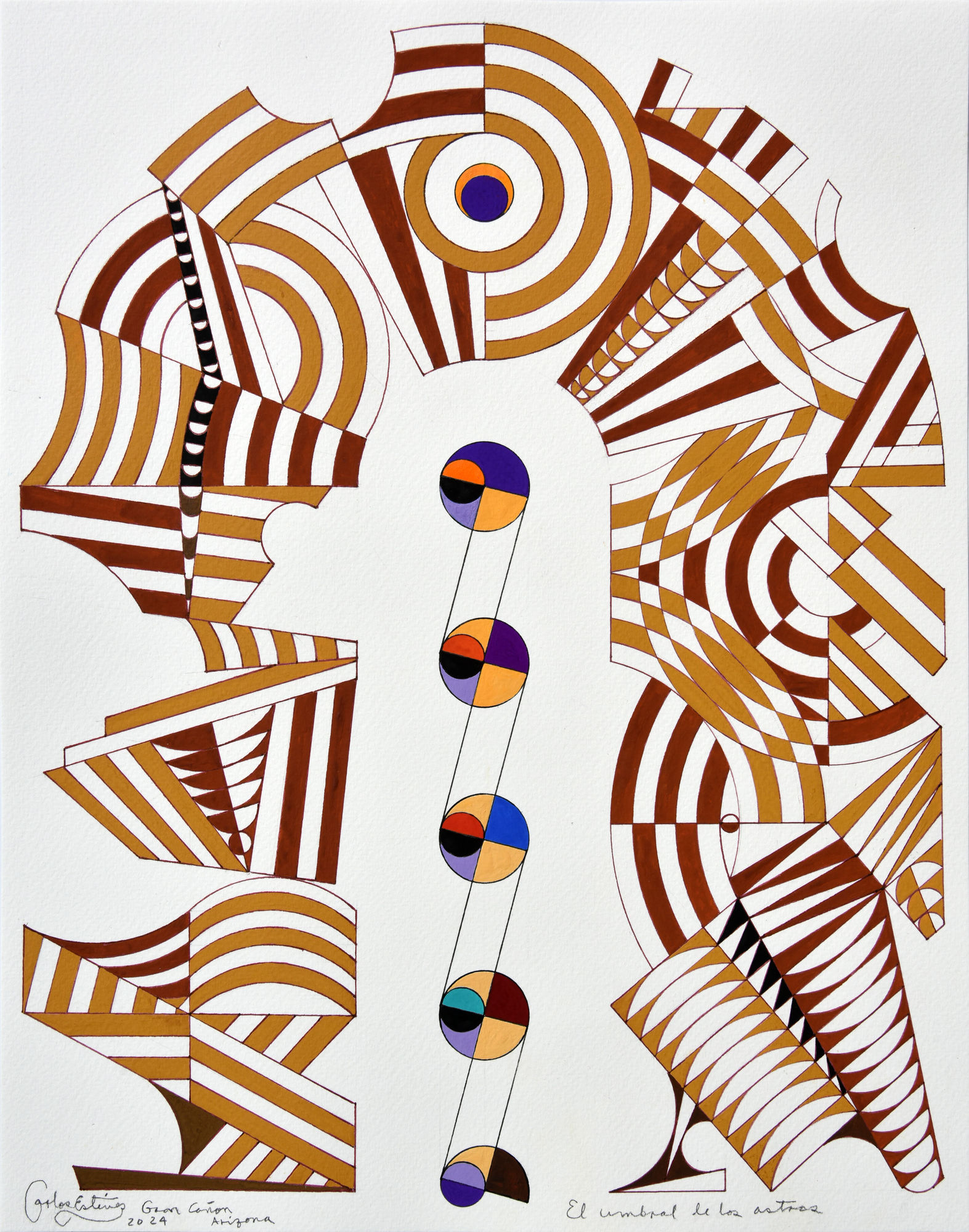 Carlos Estevez, El umbral de los astros, 2024