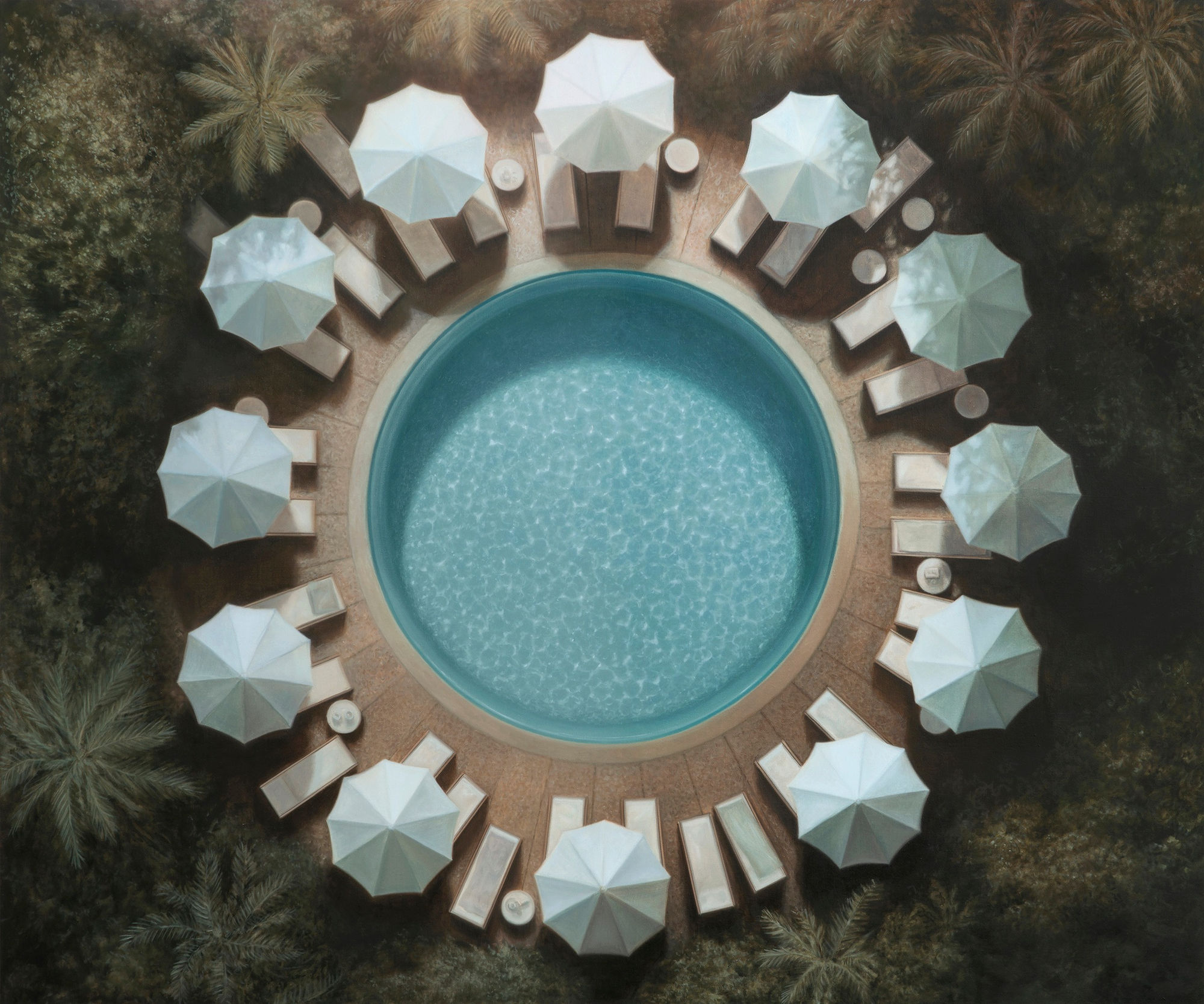 Melanie Siegel, Pool Landscape 01, 2023