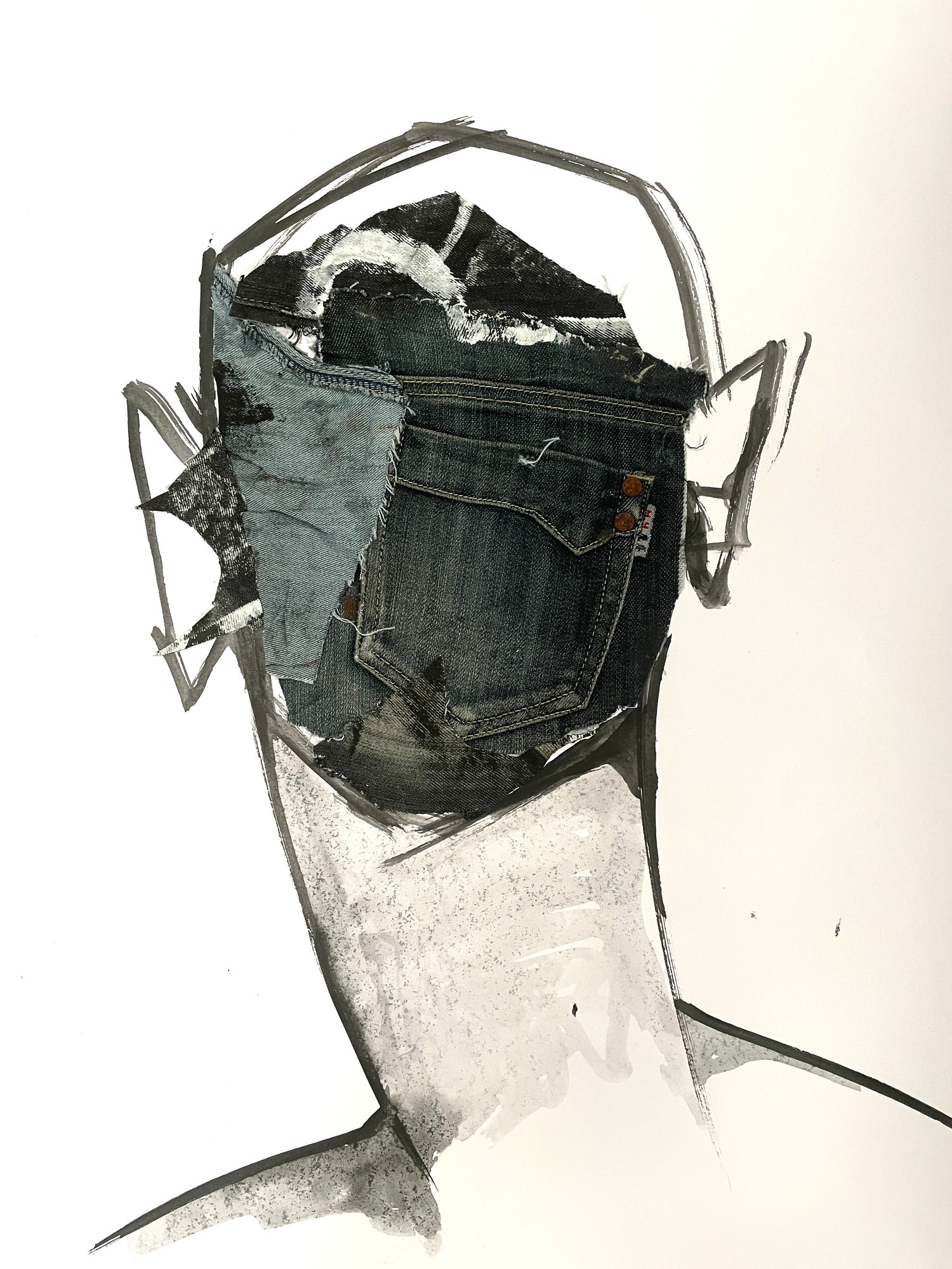 Ange-Arthur Koua, Le Moi entier #4, 2022