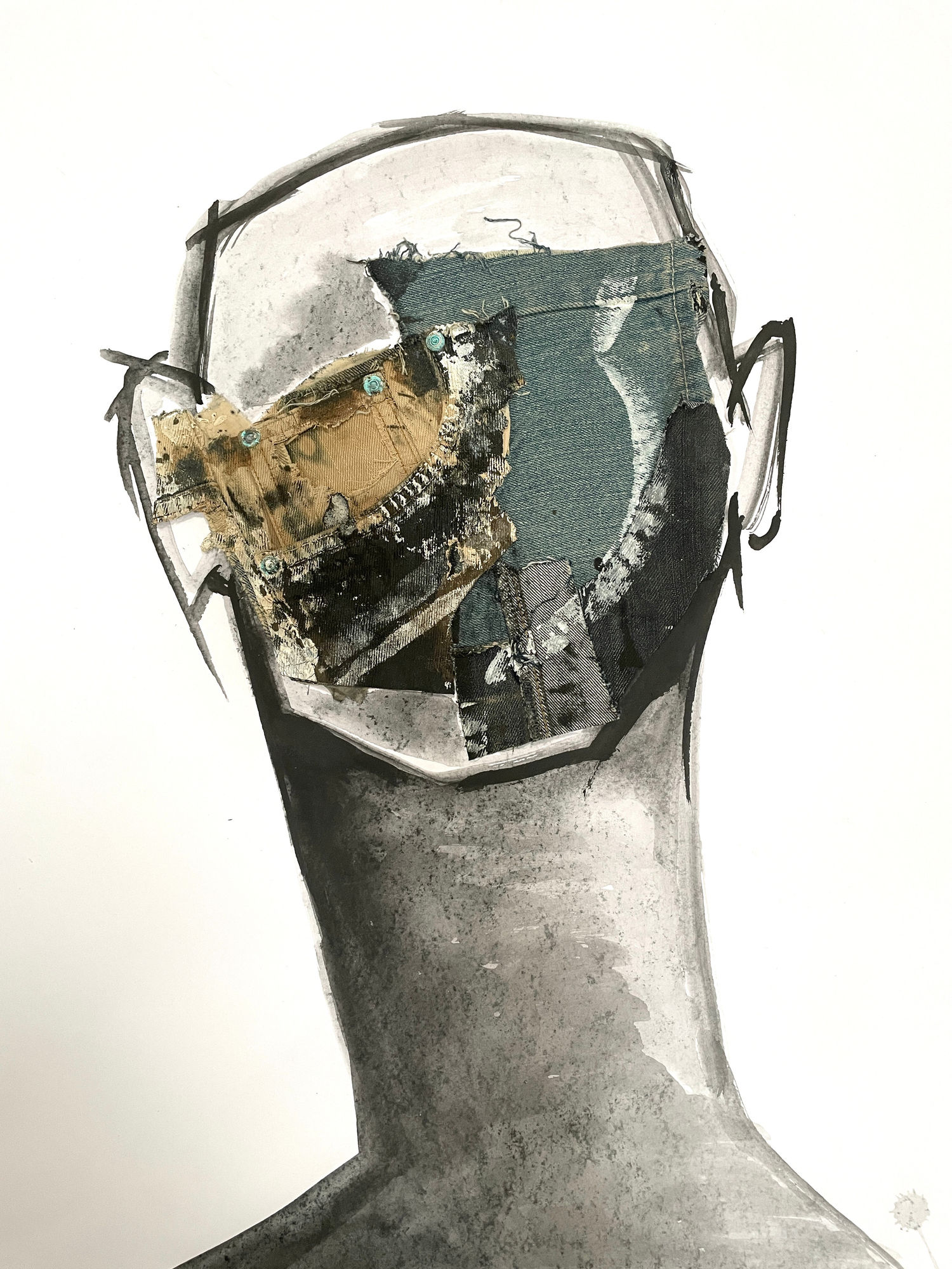 Ange-Arthur Koua, Le Moi entier #2, 2022