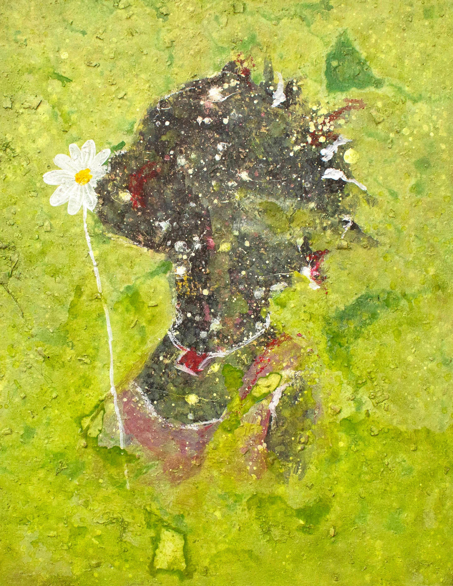 Alhassane Konté (Lass), Baiser III, 2020