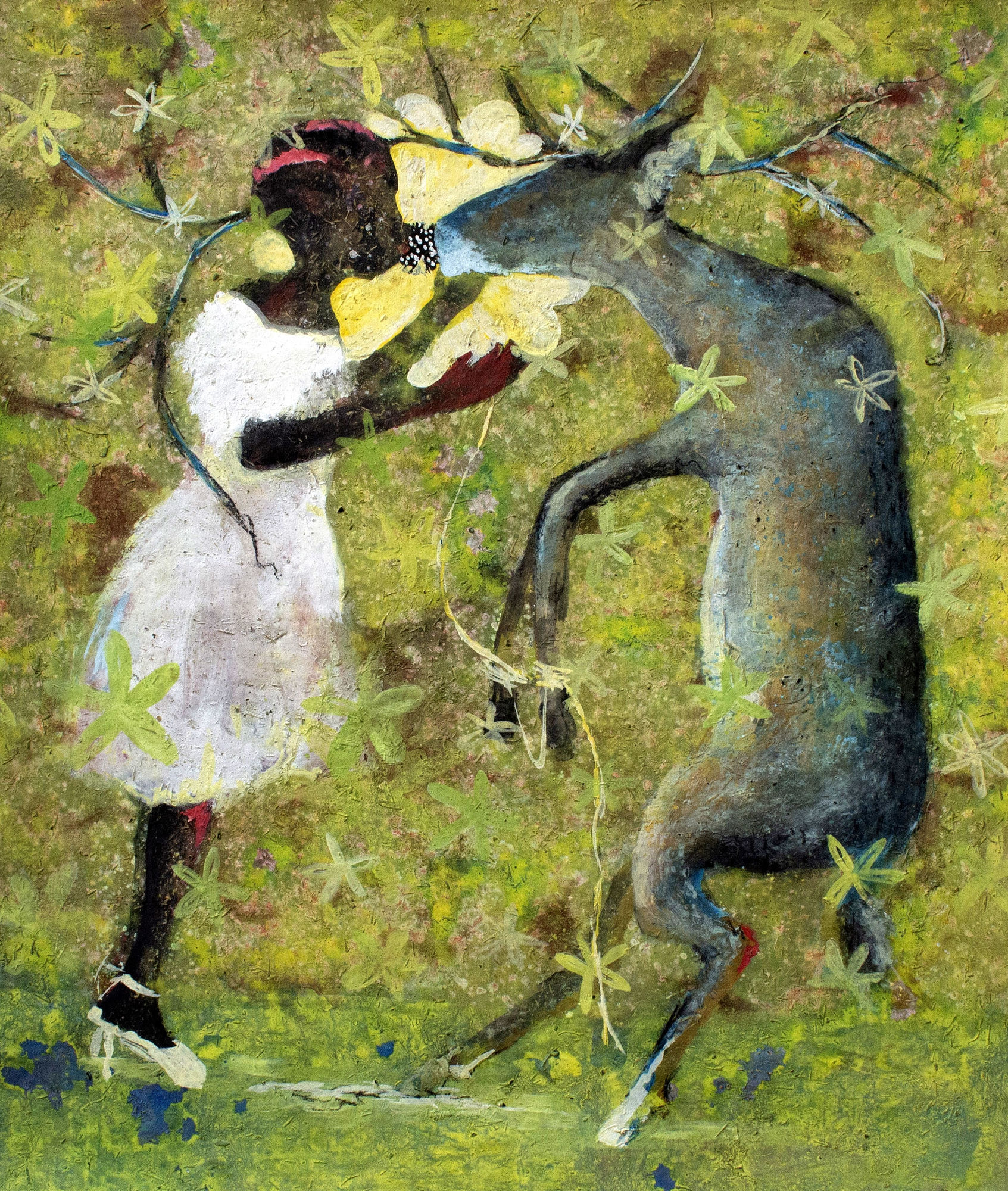 Alhassane Konté (Lass), Baiser I, 2020