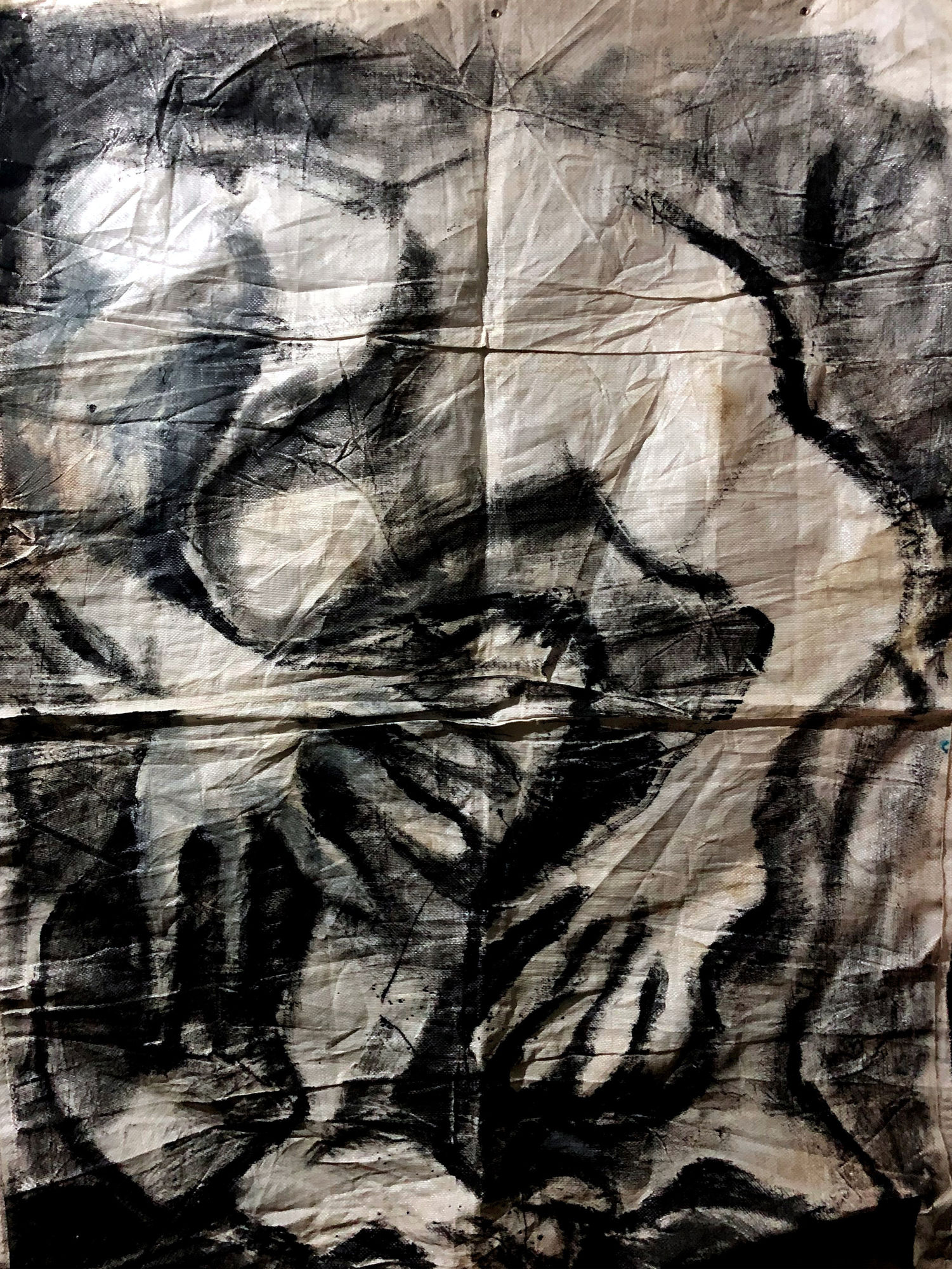 Ange-Arthur Koua, Le commencement #2, 2022