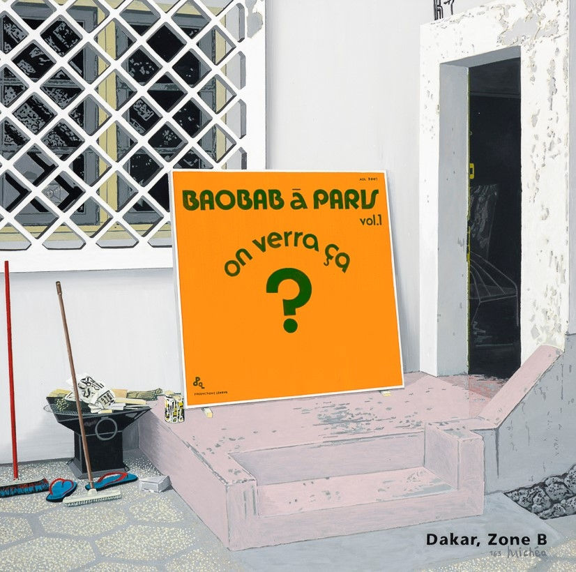 Vincent Michéa 163 Acrylique sur toile 100 x 100 cm