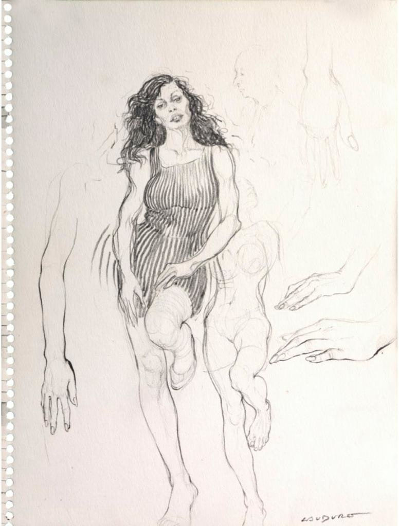 Rafael Cauduro, "Sin titulo" (Mujer vestida), ca. 2012