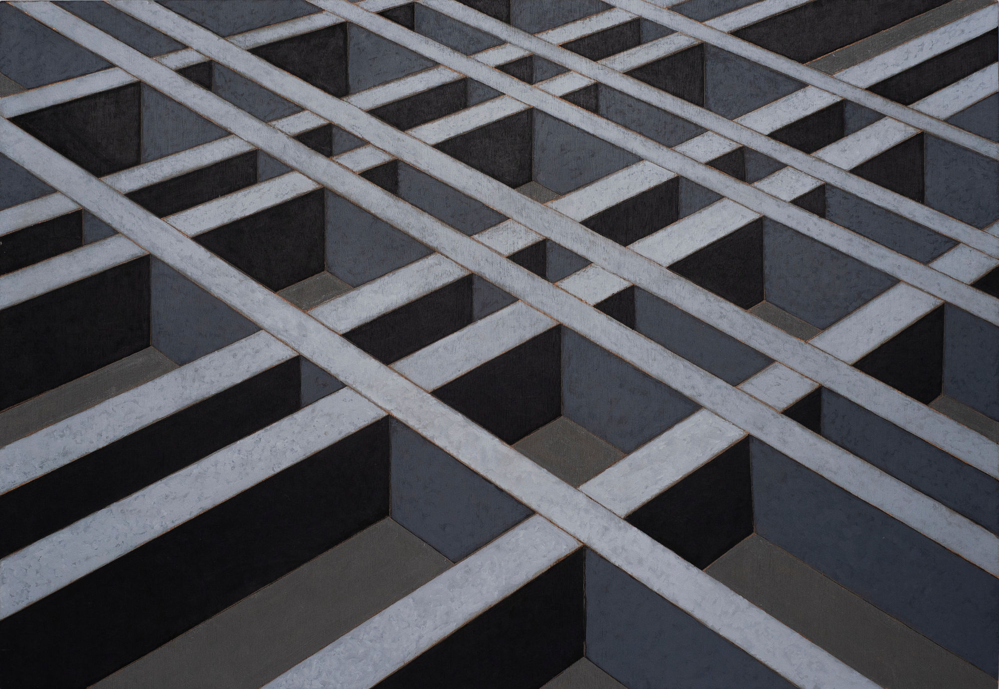 Francisco Morales, "De la serie Paneles o lares, Isolmétrico", 2011