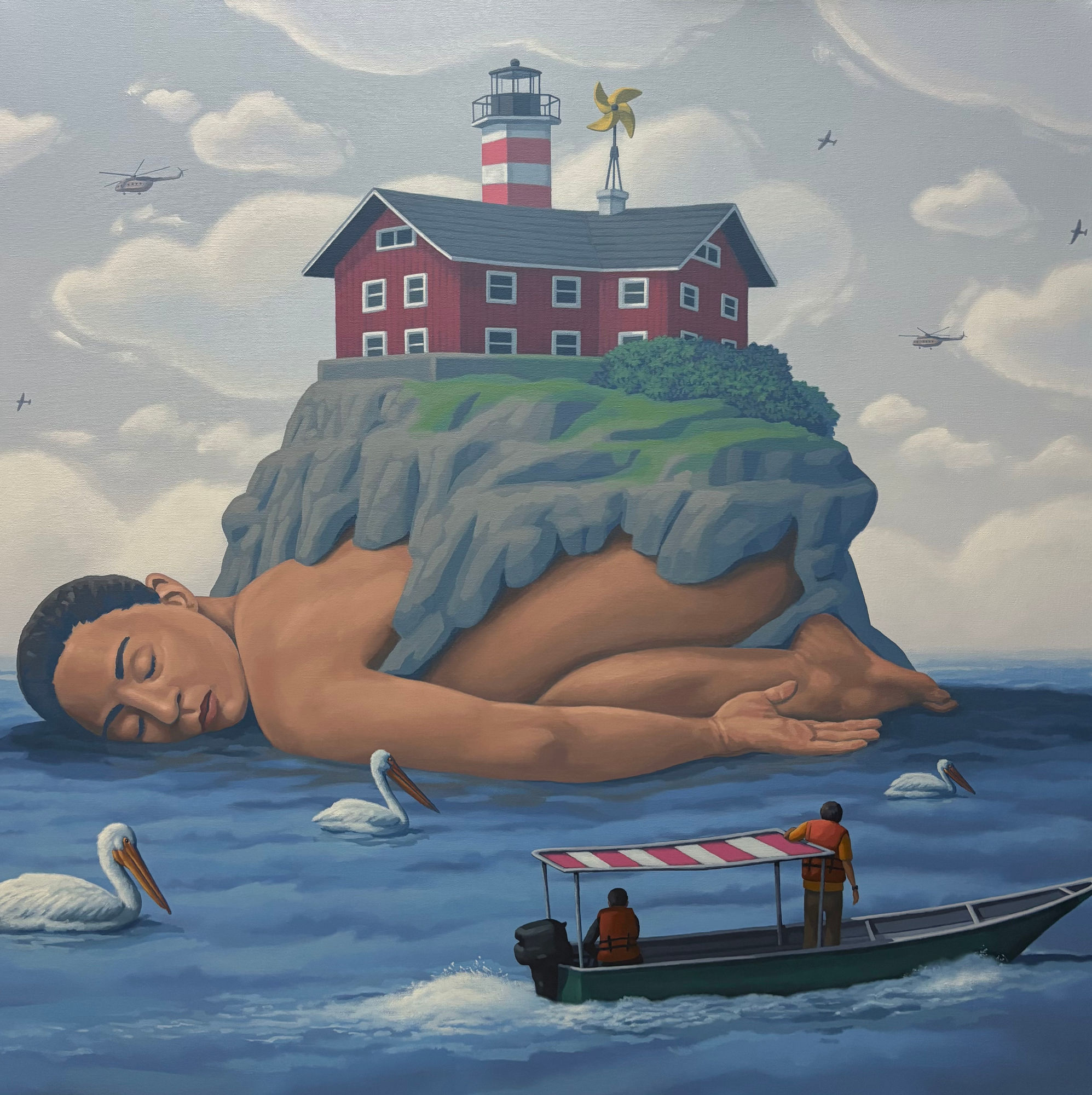 Carlos Melancolía, "Ser una isla", 2025