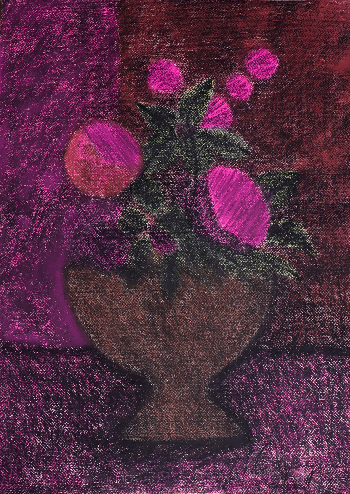 Jorge Alzaga, "Bugambilia rosa", ca. 2008