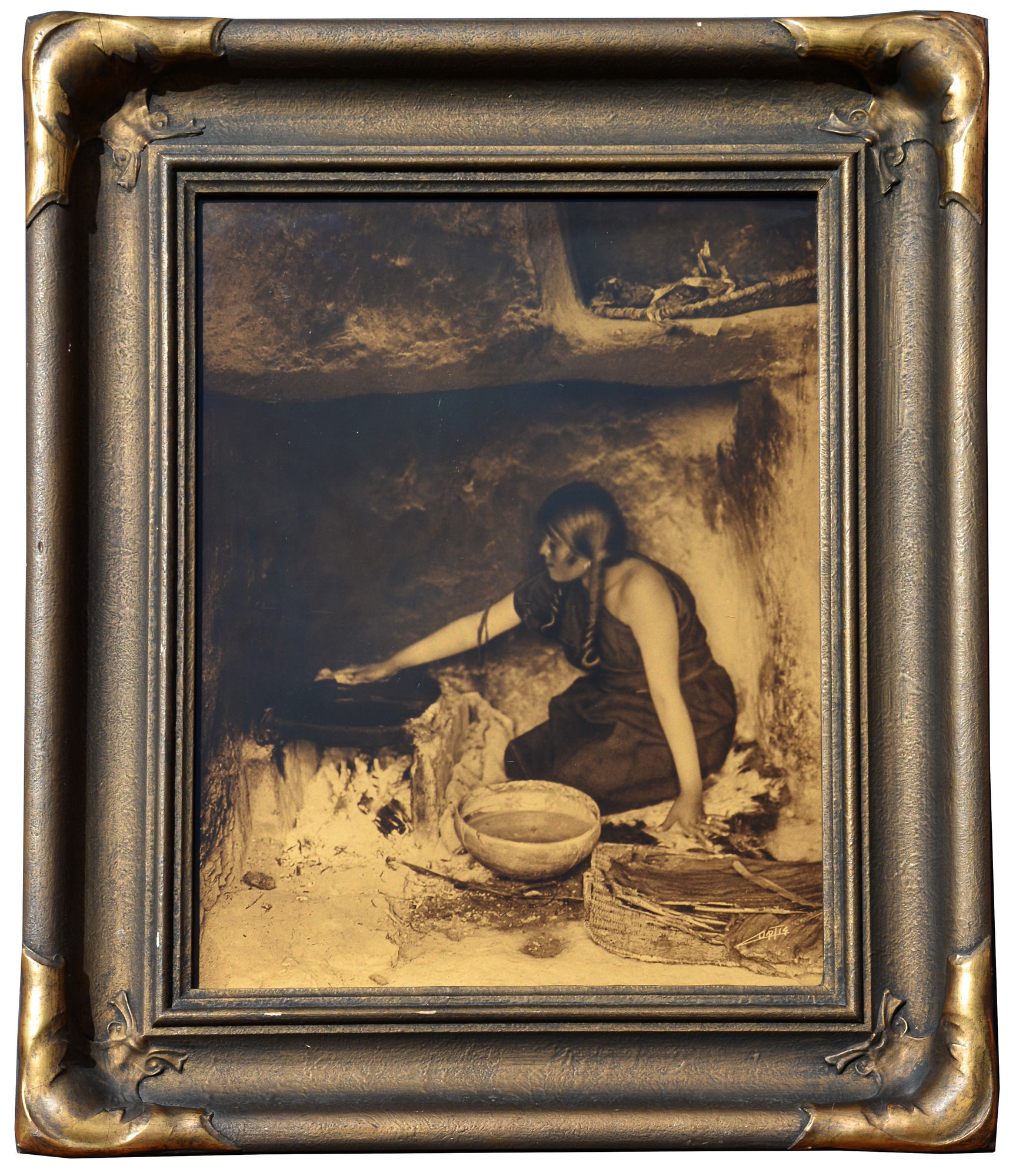 Edward S. Curtis, The Piki Maker, 1906