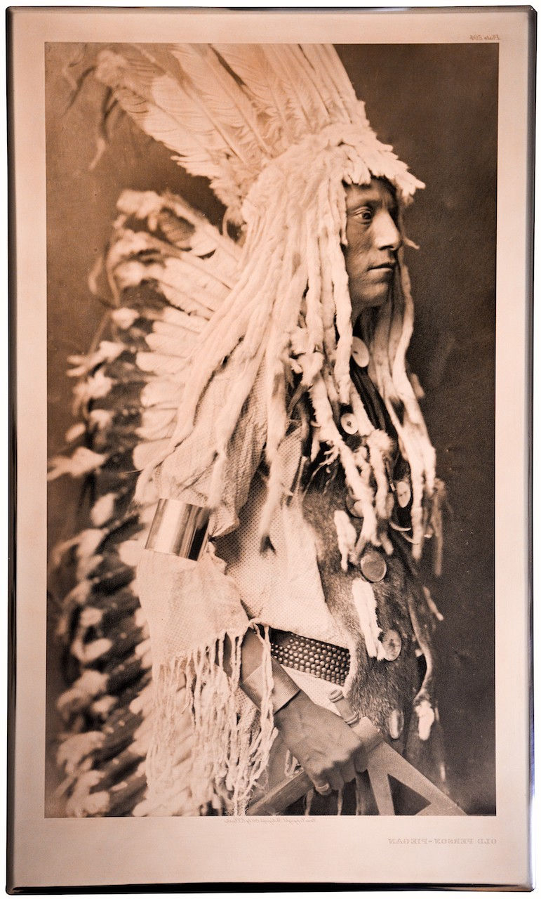 Edward S. Curtis, Old Person - Piegan Portfolio 6, Plate 204, from The North American Indian, 1911