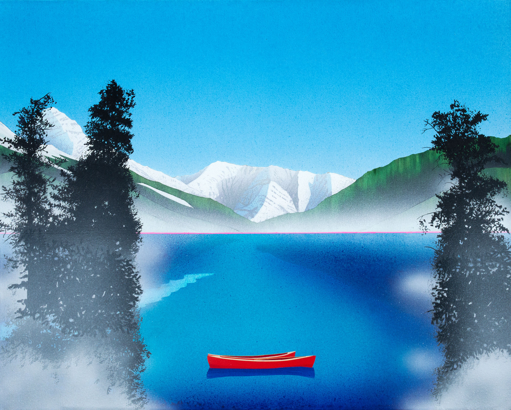 David Thauberger, Early Morning Mist, 2024