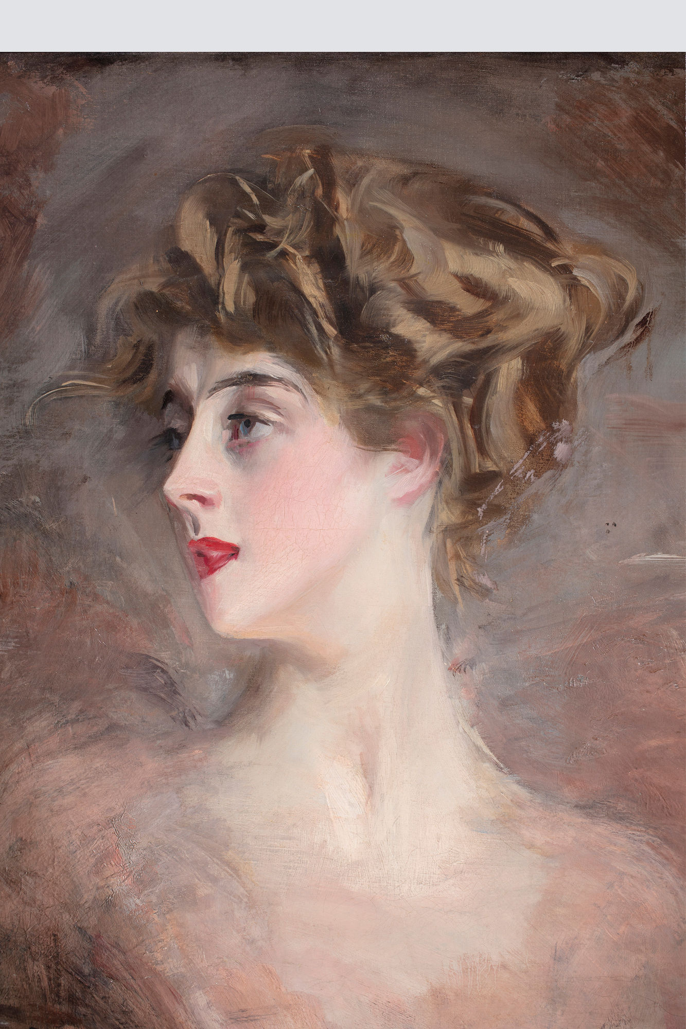 Giovanni Boldini, Ritratto di Mme Marthe Letellier di profilo, 1907