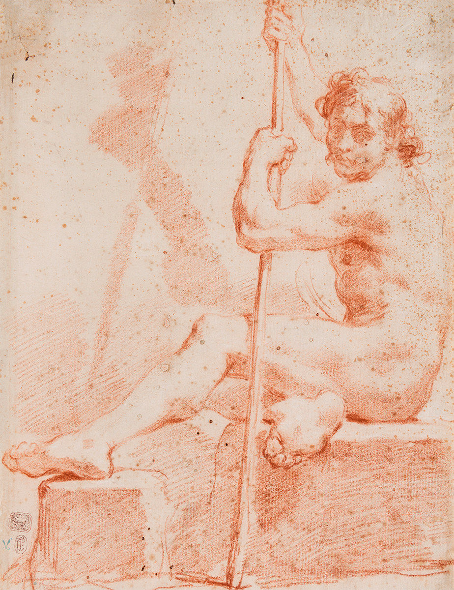 Ubaldo Gandolfi, Studio di nudo