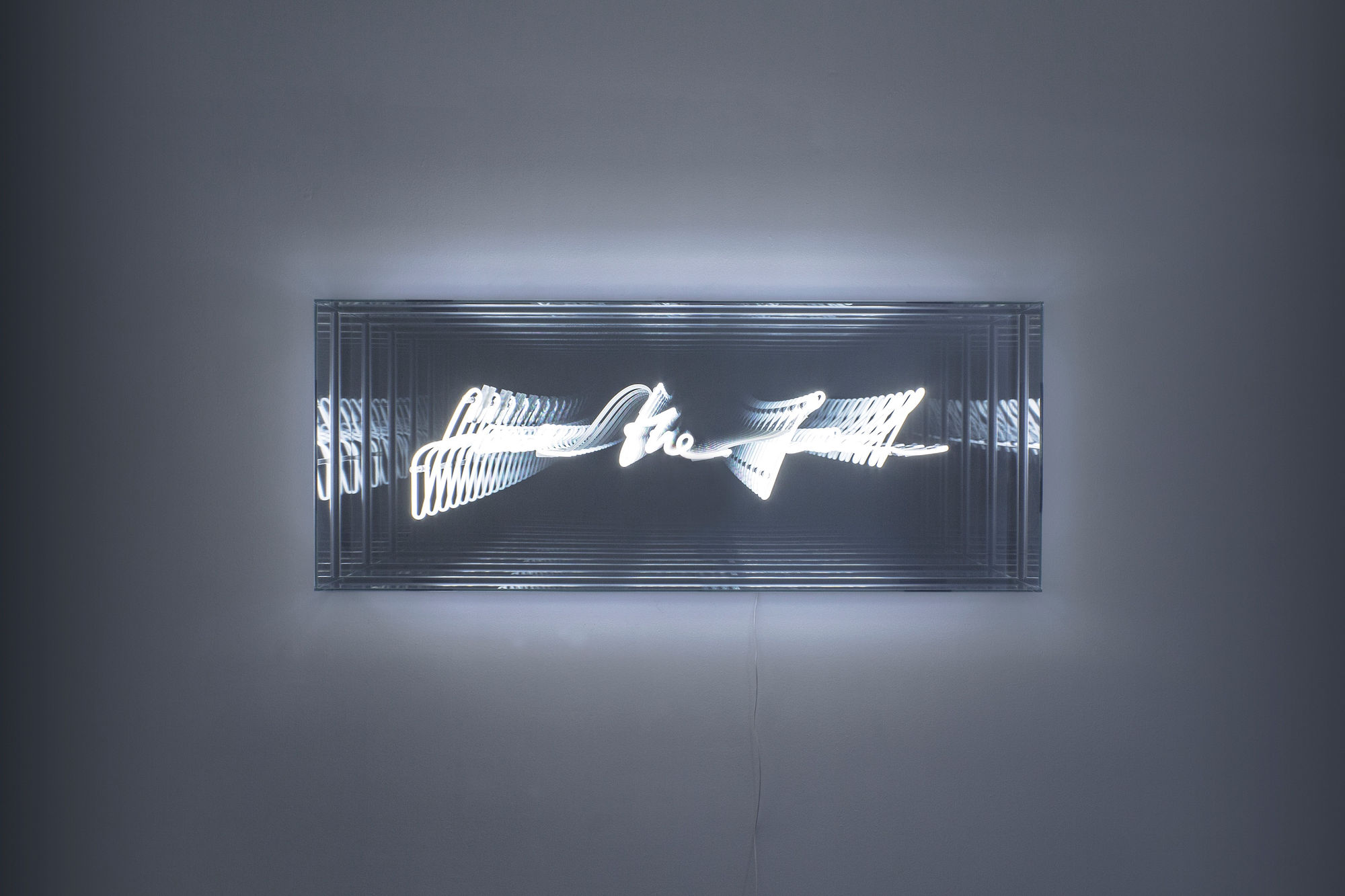 Brigitte Kowanz, Face the Fact, 2017