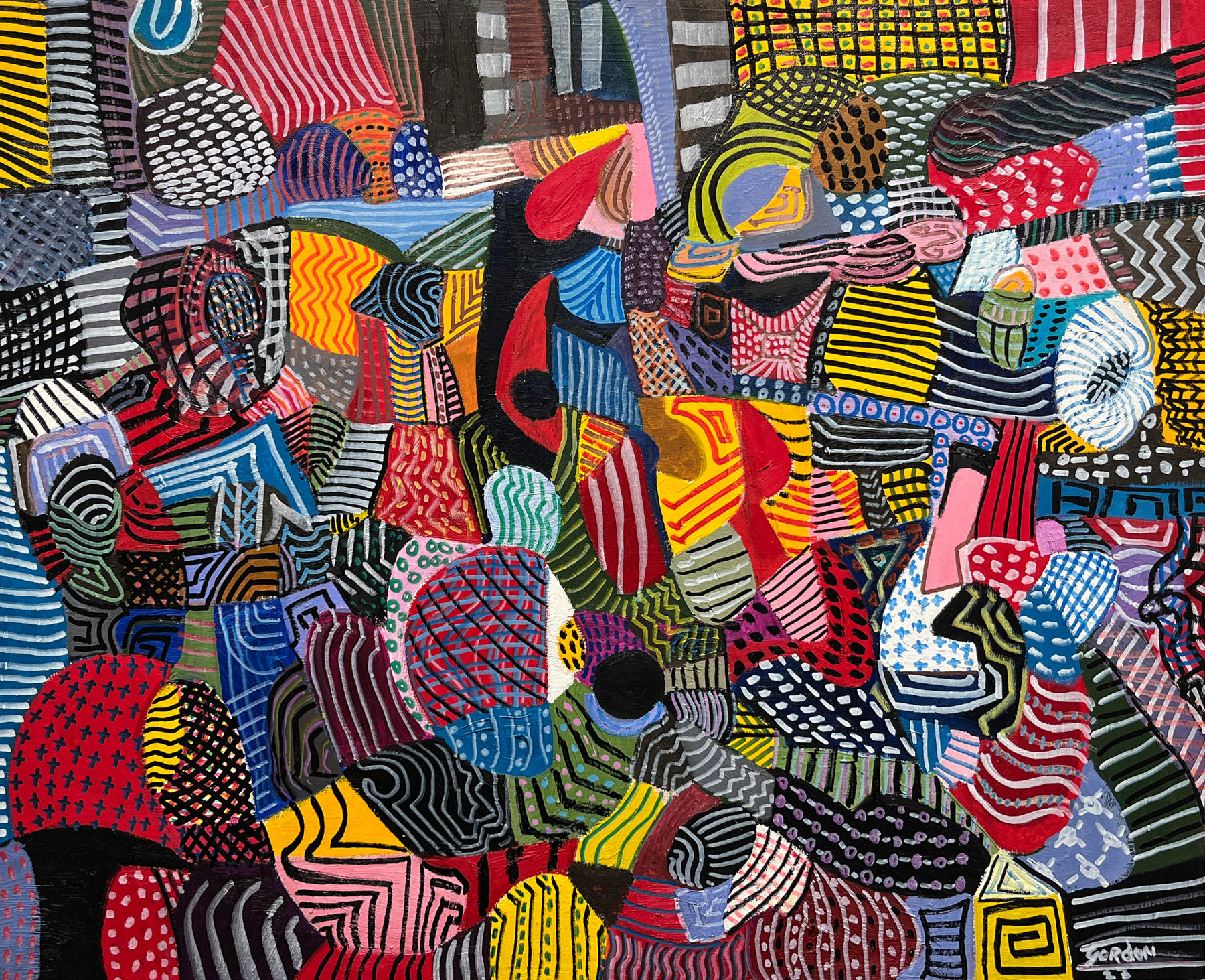 Owen Gordon, Rhapsody of Colours, 2022-23