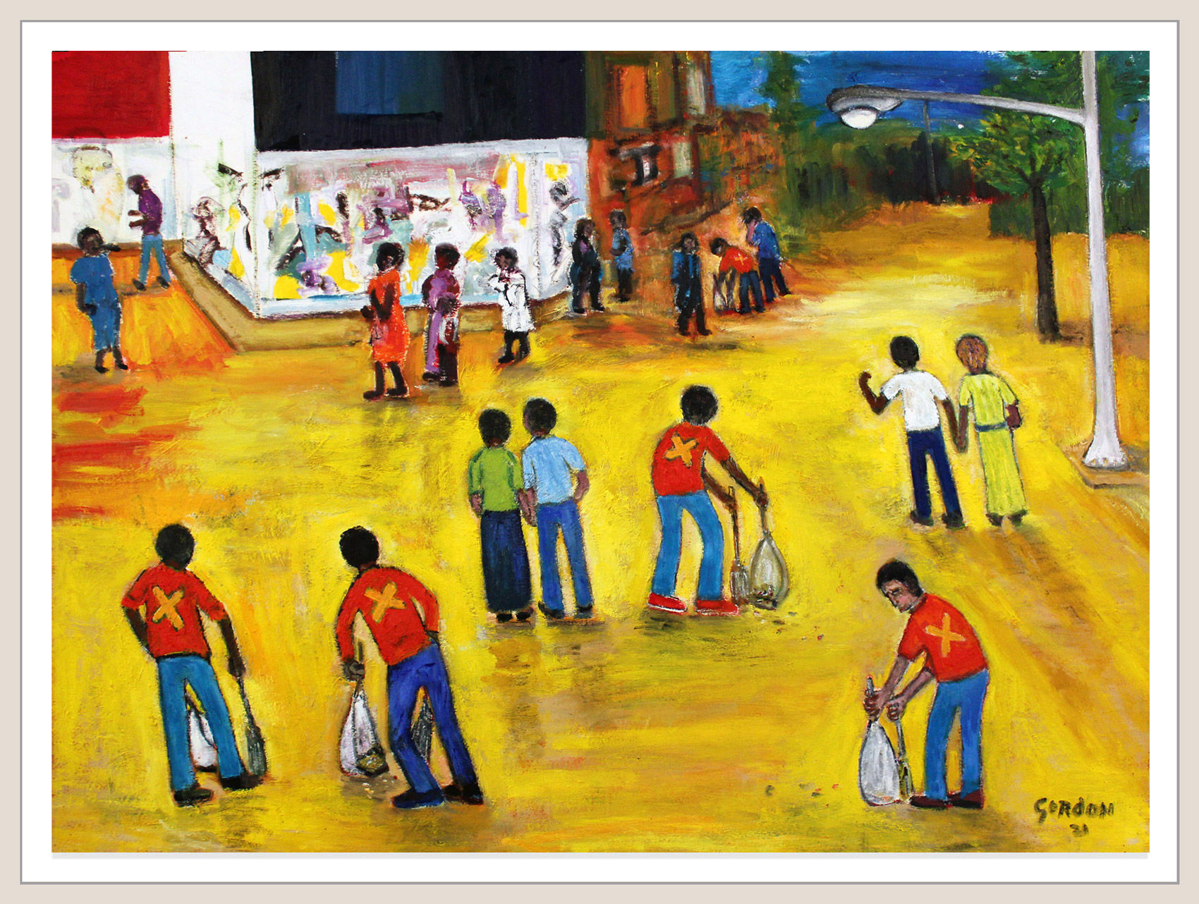 Owen Gordon, The Bag and Broomers, 2021