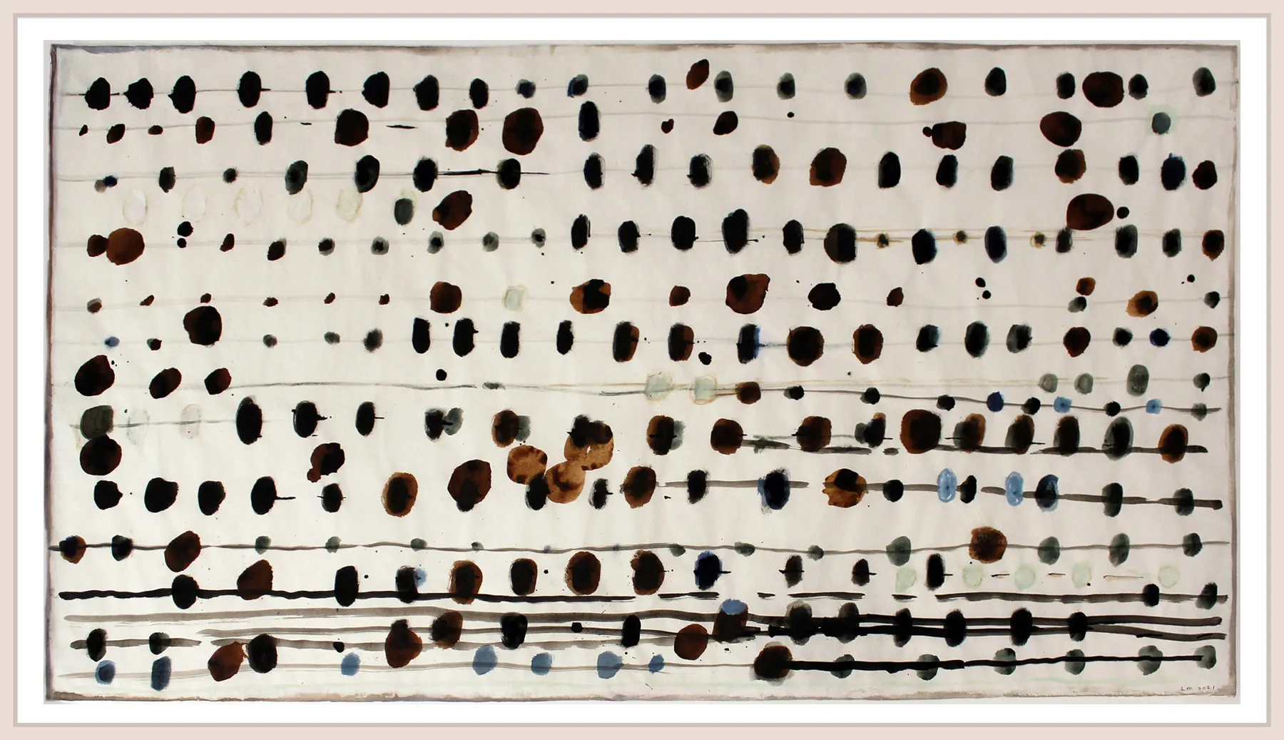 Landon Mackenzie, Hidden Under Rocks #1, 2021