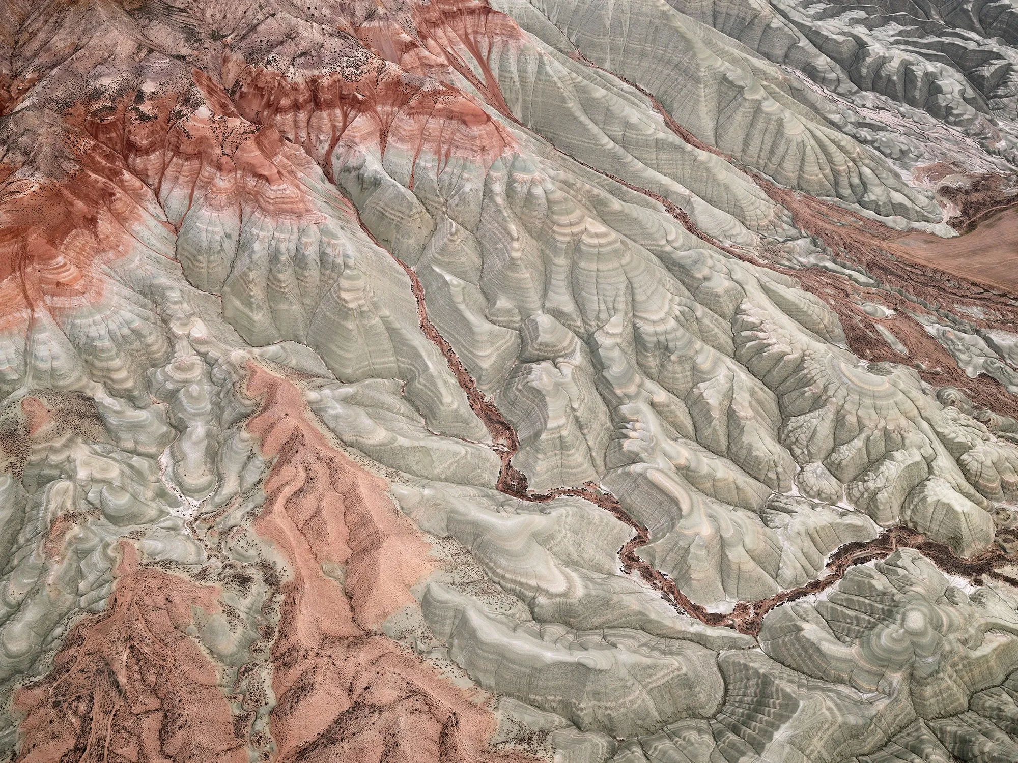 Edward Burtynsky, Erosion #4, Nallıhan, Ankara Province, Türkiye, 2022