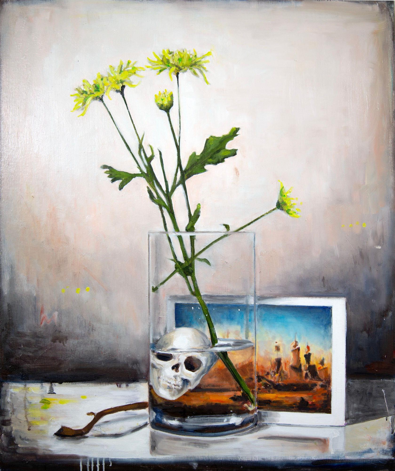 Fabrizio Biviano, We are setting sail to a place on a map from which no one has ever returned, 2024