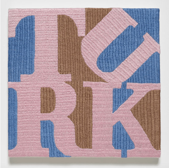 Gavin Turk, Turk Love Pink, 2009