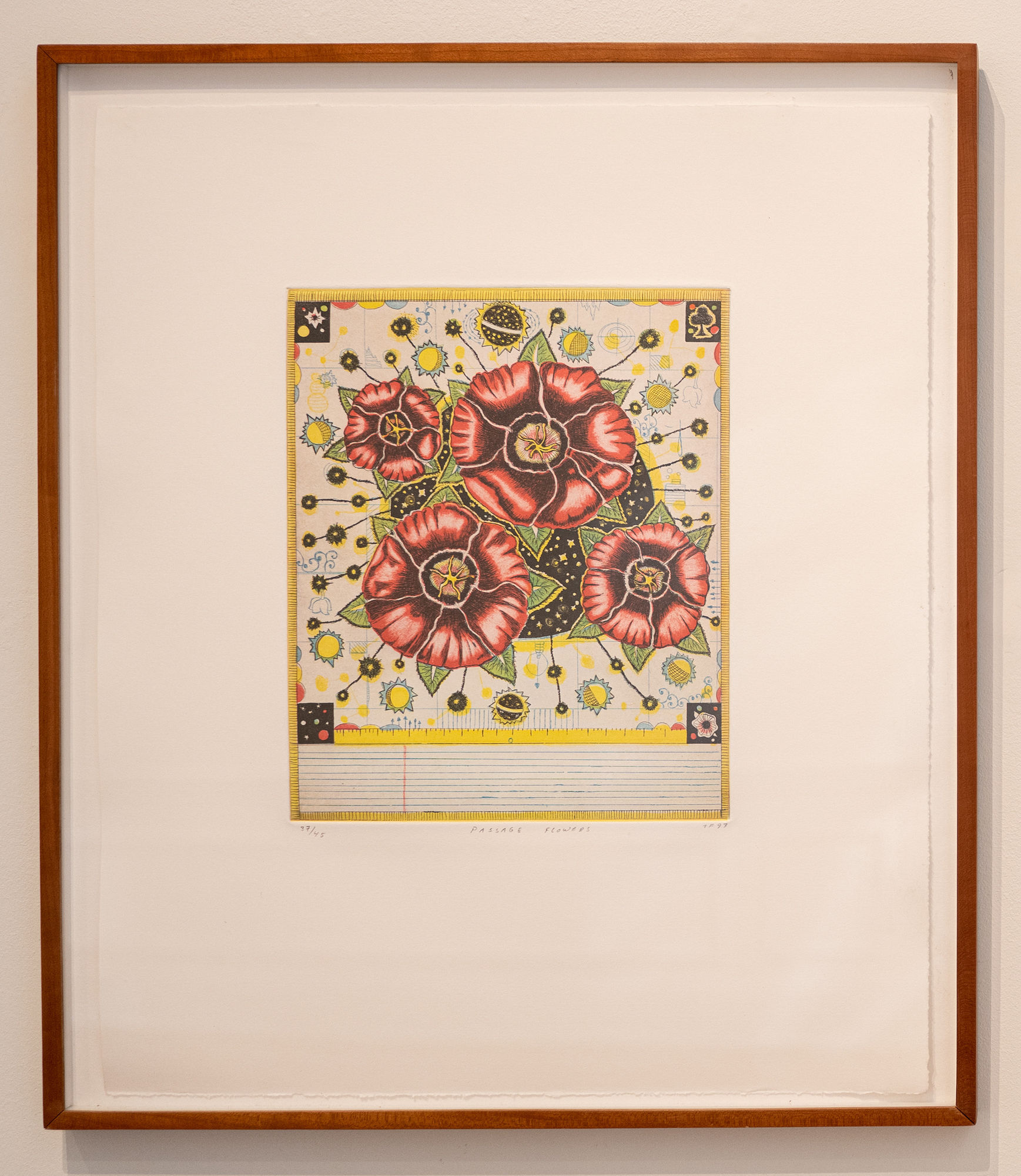 Tony Fitzpatrick, Passage Flowers, 1997