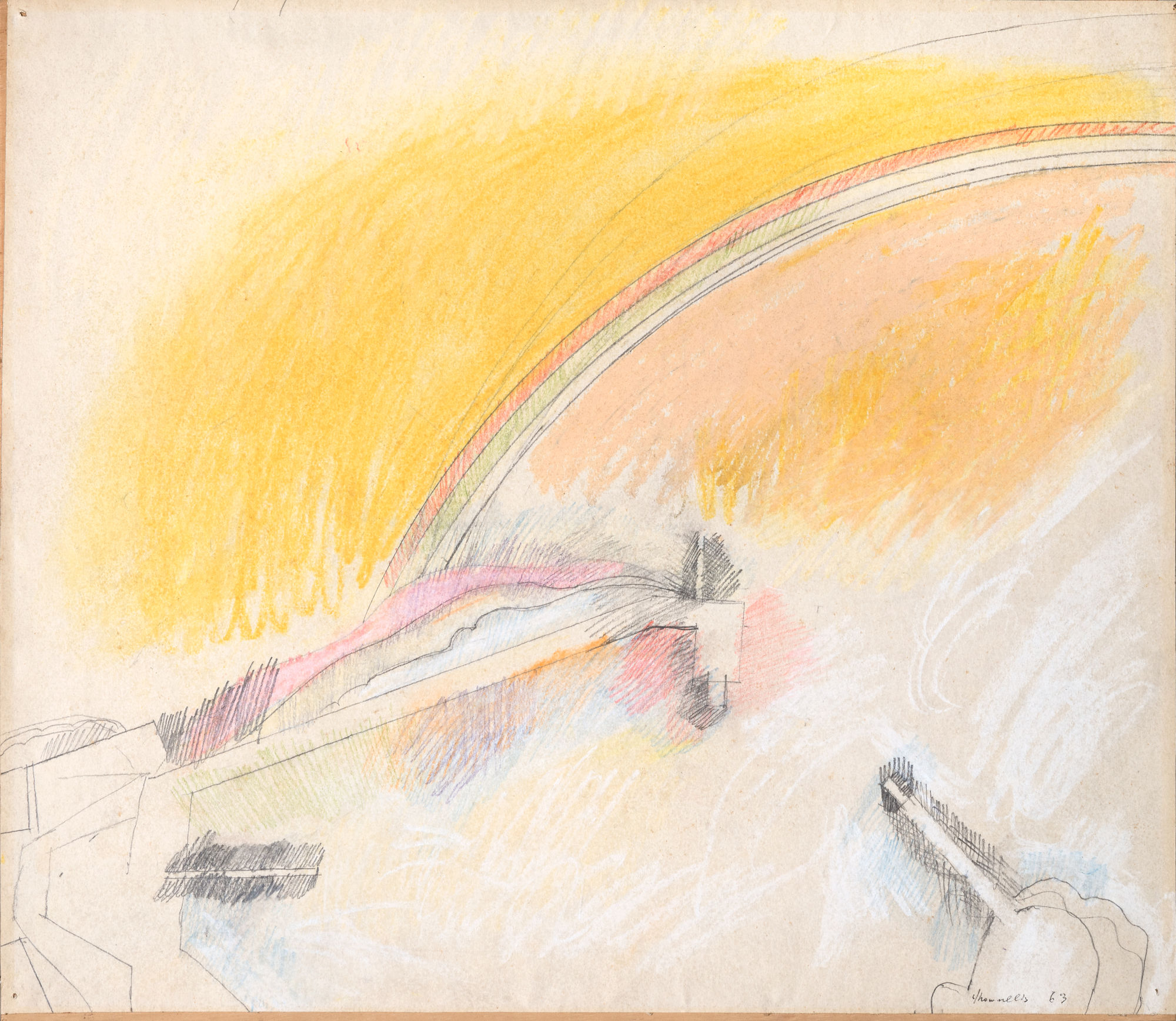 Jannis Kounellis, Il porto del Pireo, 1963