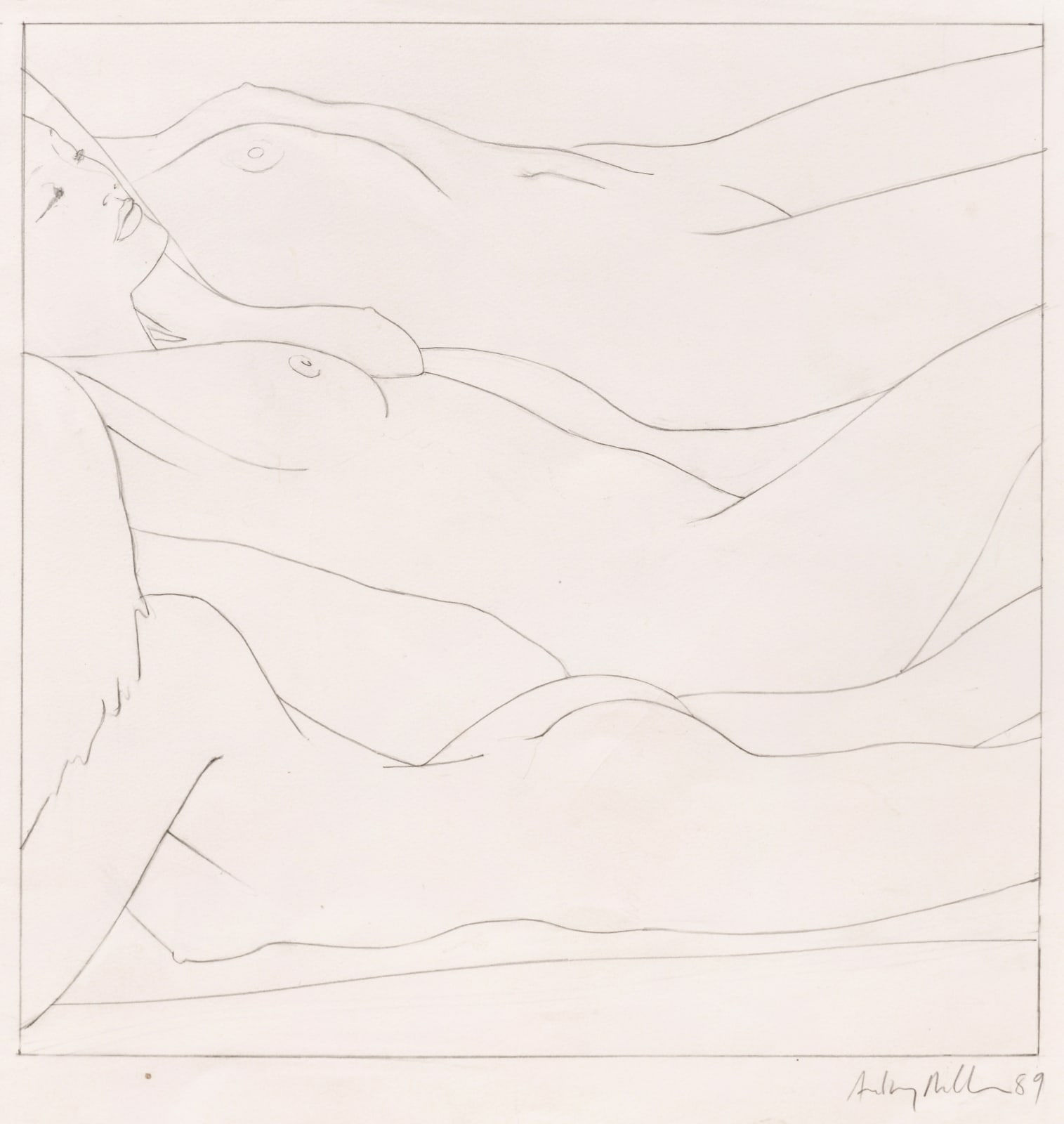 Antony Donaldson, Three on a Beach, 1989