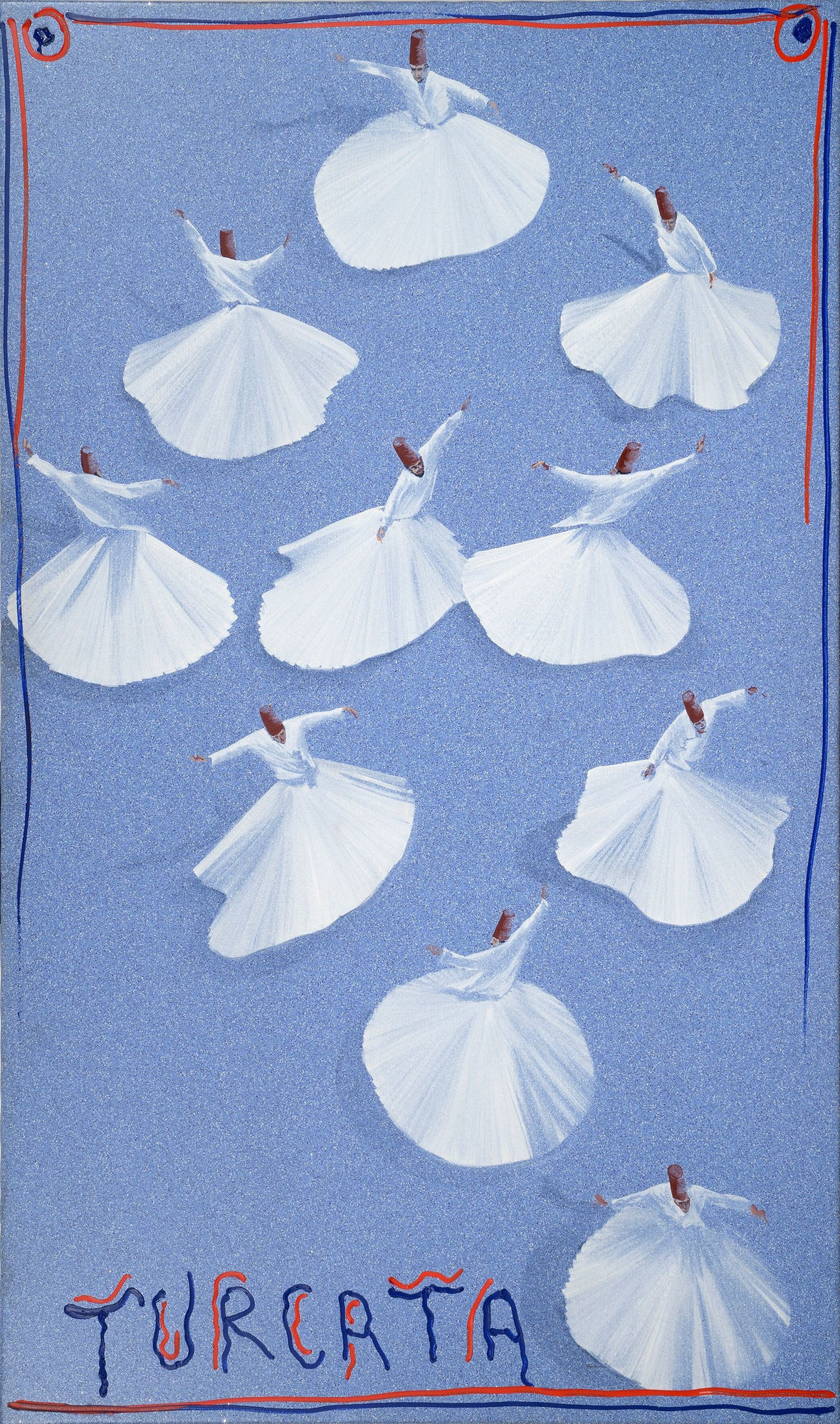 Aldo Mondino, Turcata, 1999