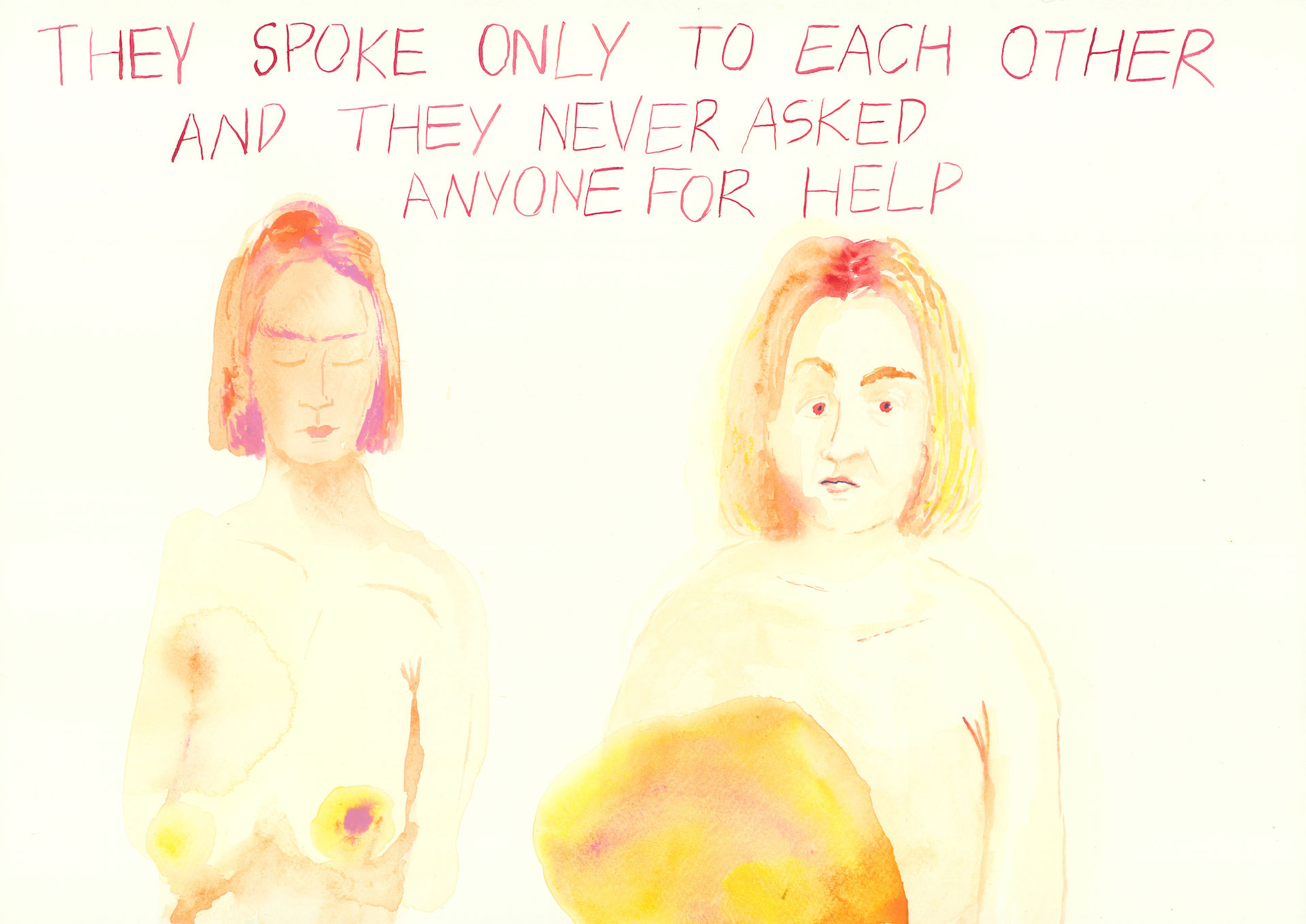 Anna Khodorkovskaya, They Spoke Only to Each Other