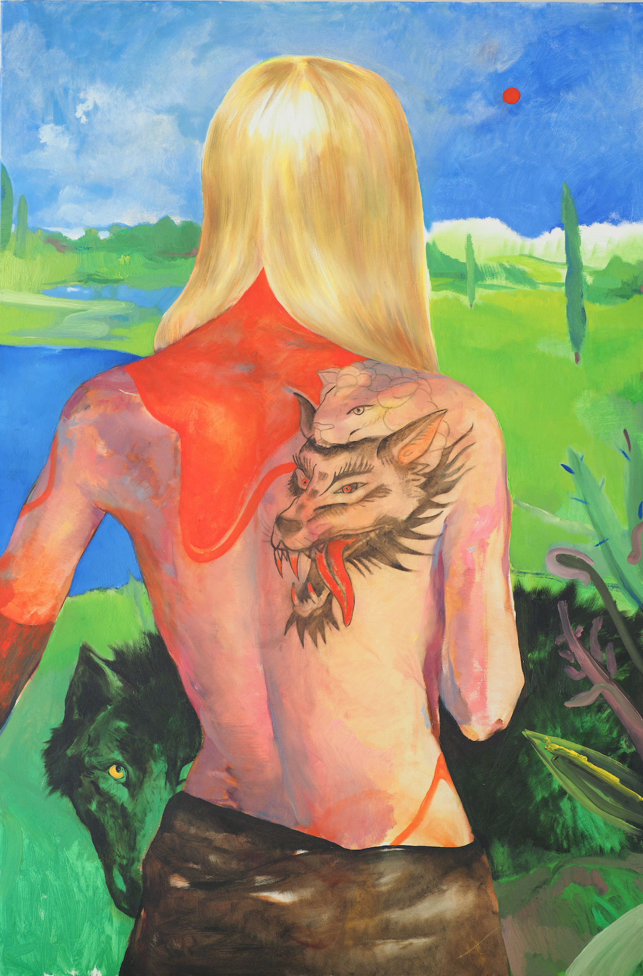 Mathias Bar, Red Loneliness, 2021