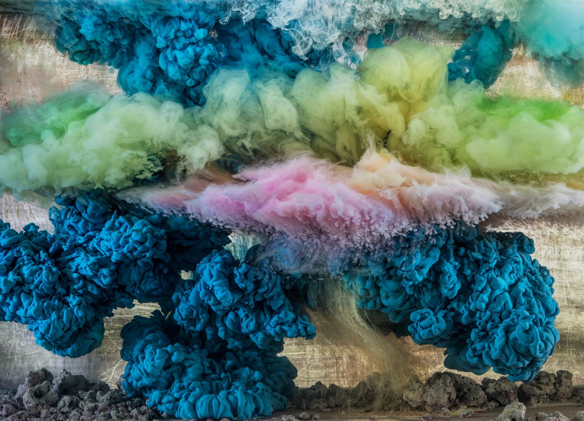 Kim Keever, Abstract 59884, 2023,