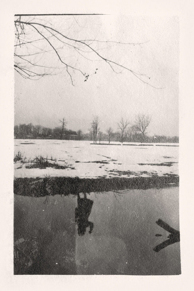 Greg Sand, Traces: Girl Waving by Water