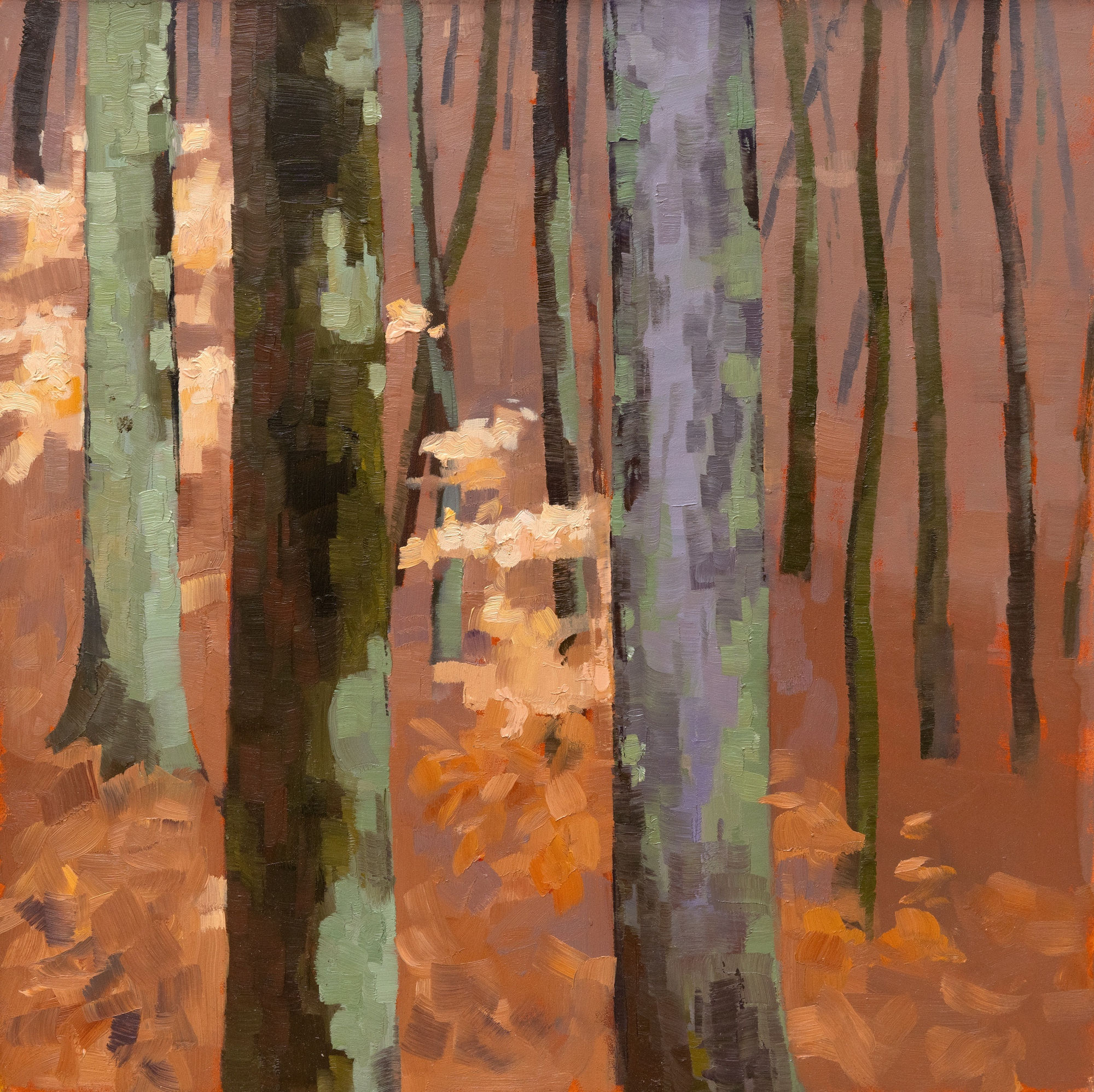 Meg Lagodzki, Study of Winter Bark