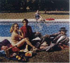 Alain JACQUET, Le dejeuner sur l'Herbe, 1964