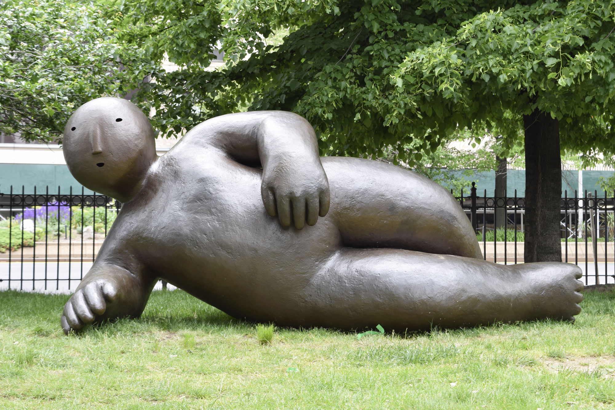 Joy Brown, recliner on side, 2017