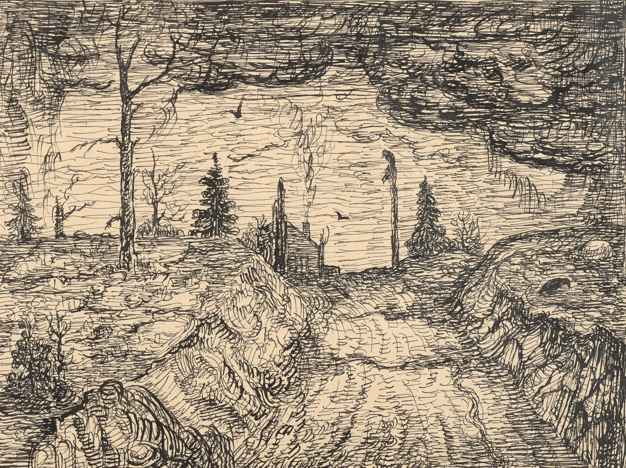 Albert Bloch, December Sundown, 1931