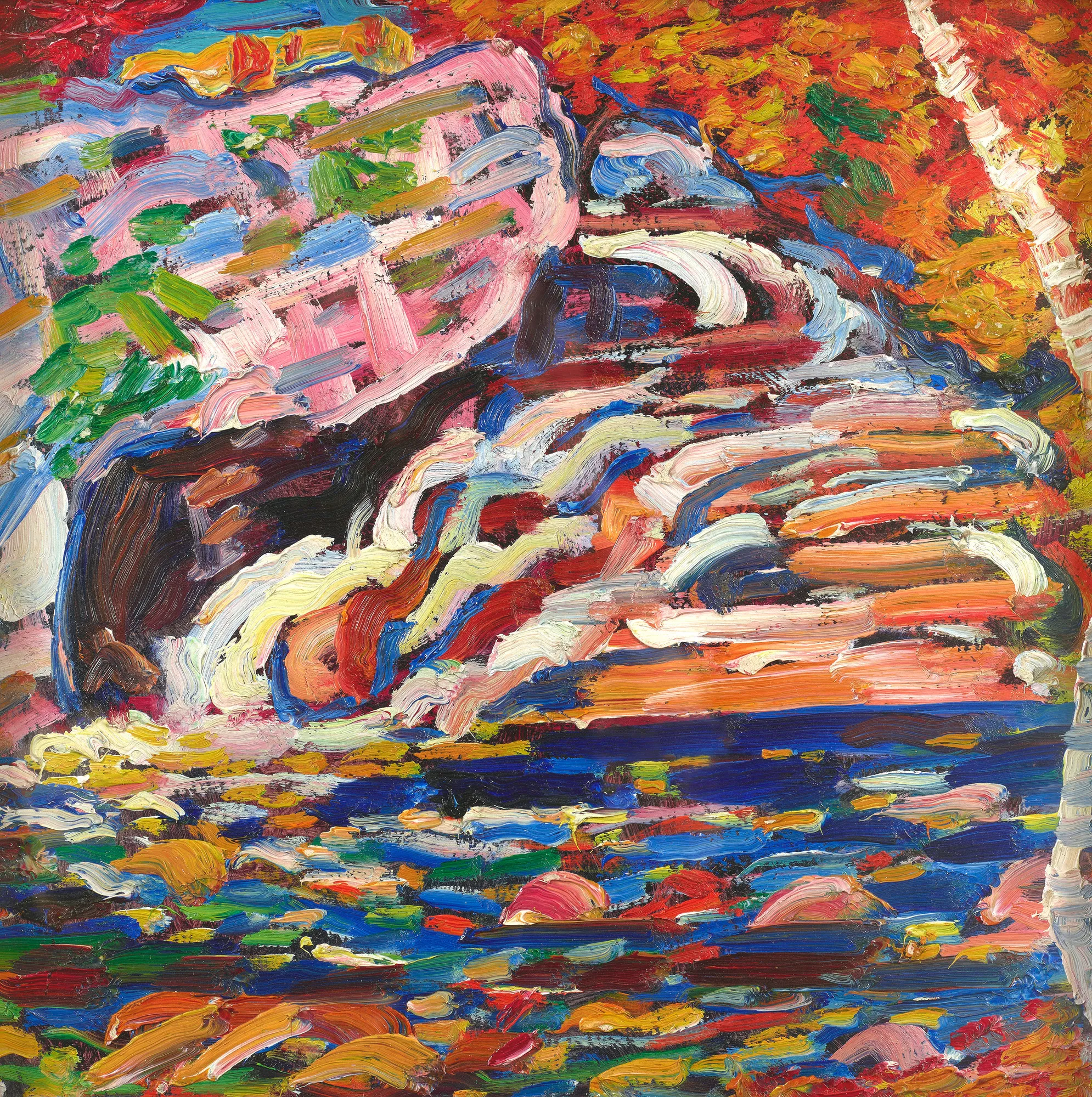 Marsden Hartley, Autumn Cascade, c. 1910