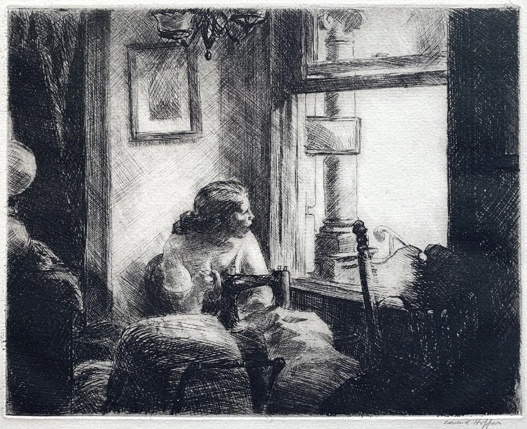 Edward Hopper, East Side Interior, 1922